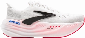 Brooks Glycerin Max Womens Running Shoes - White Brooks cushioned sneakers for distance running