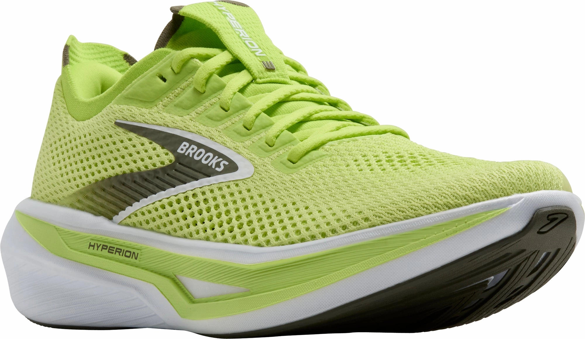 Brooks Hyperion 3 Mens Running Shoes - Green Speed Training Shoes