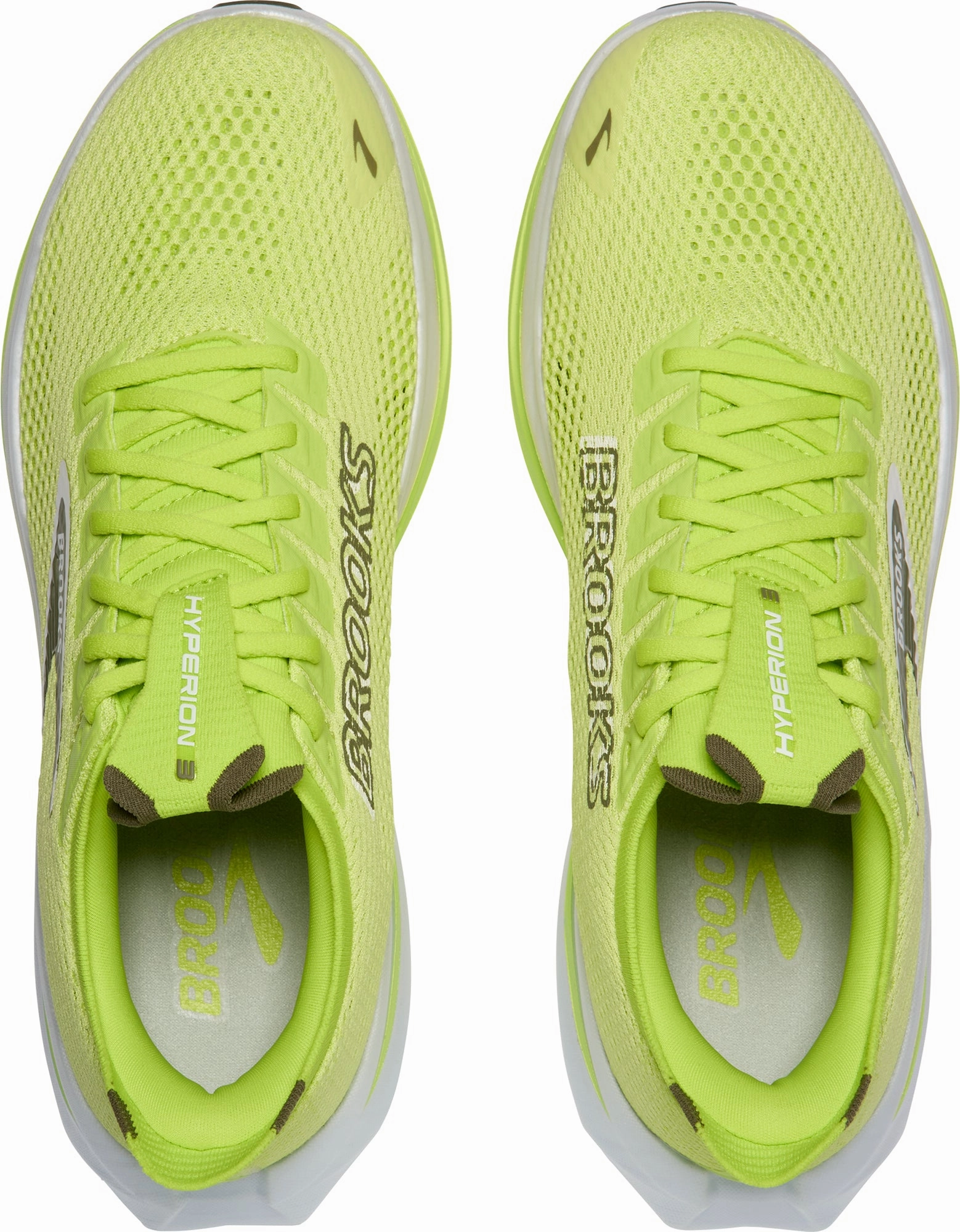 Brooks Hyperion 3 Mens Running Shoes - Green Speed Training Shoes