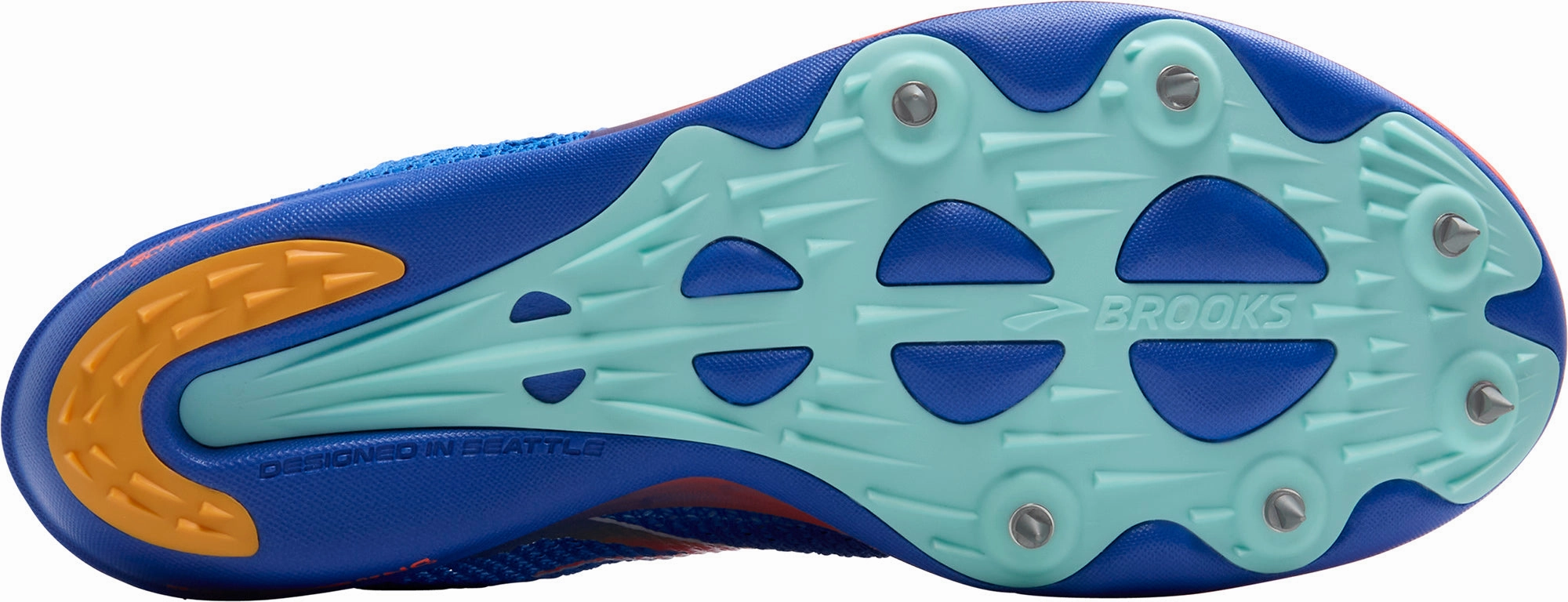 Brooks Hyperion Elite LD Running Spikes - Blue Speed Training Shoes