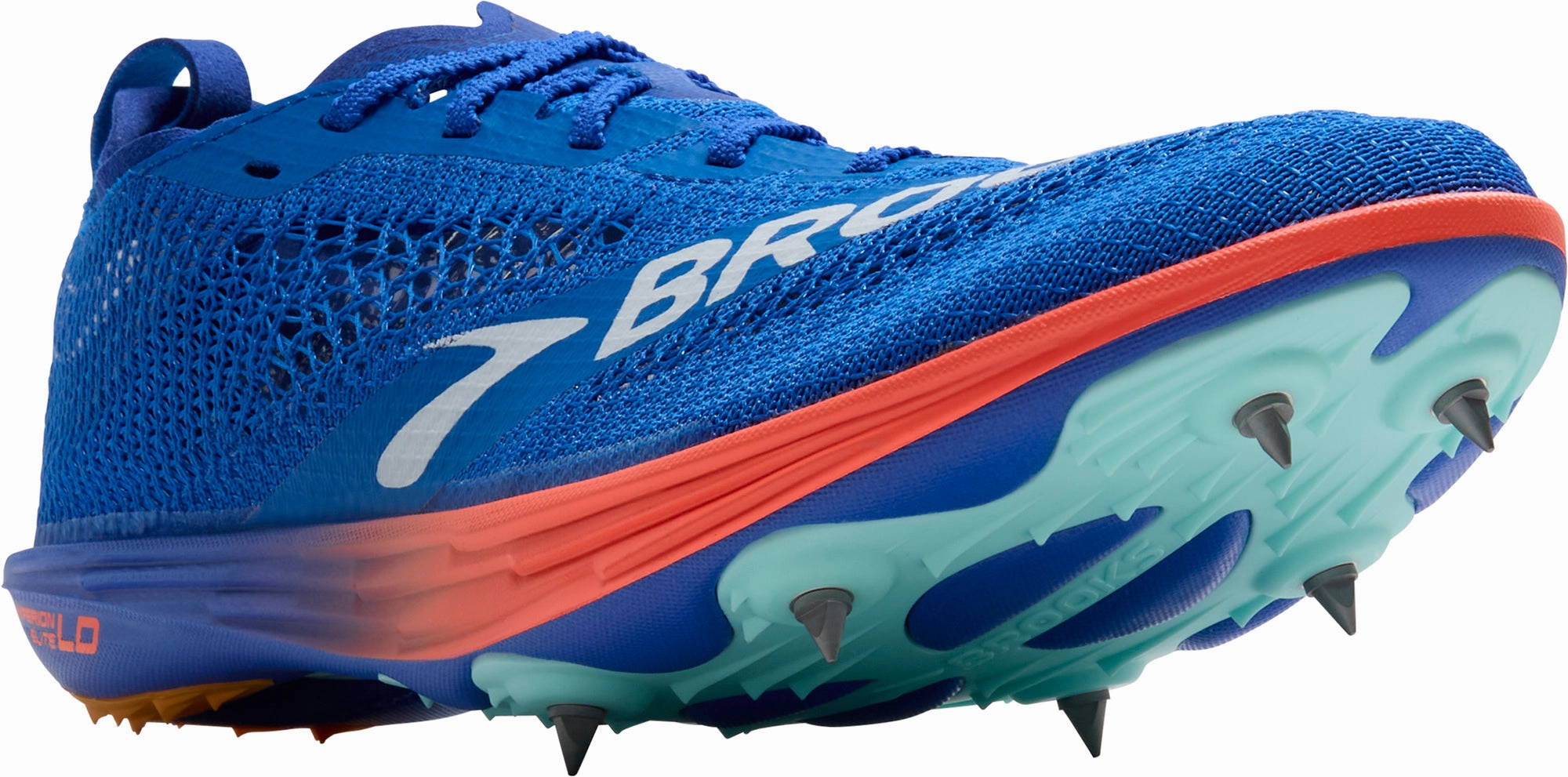 Brooks Hyperion Elite LD Running Spikes - Blue Speed Training Shoes