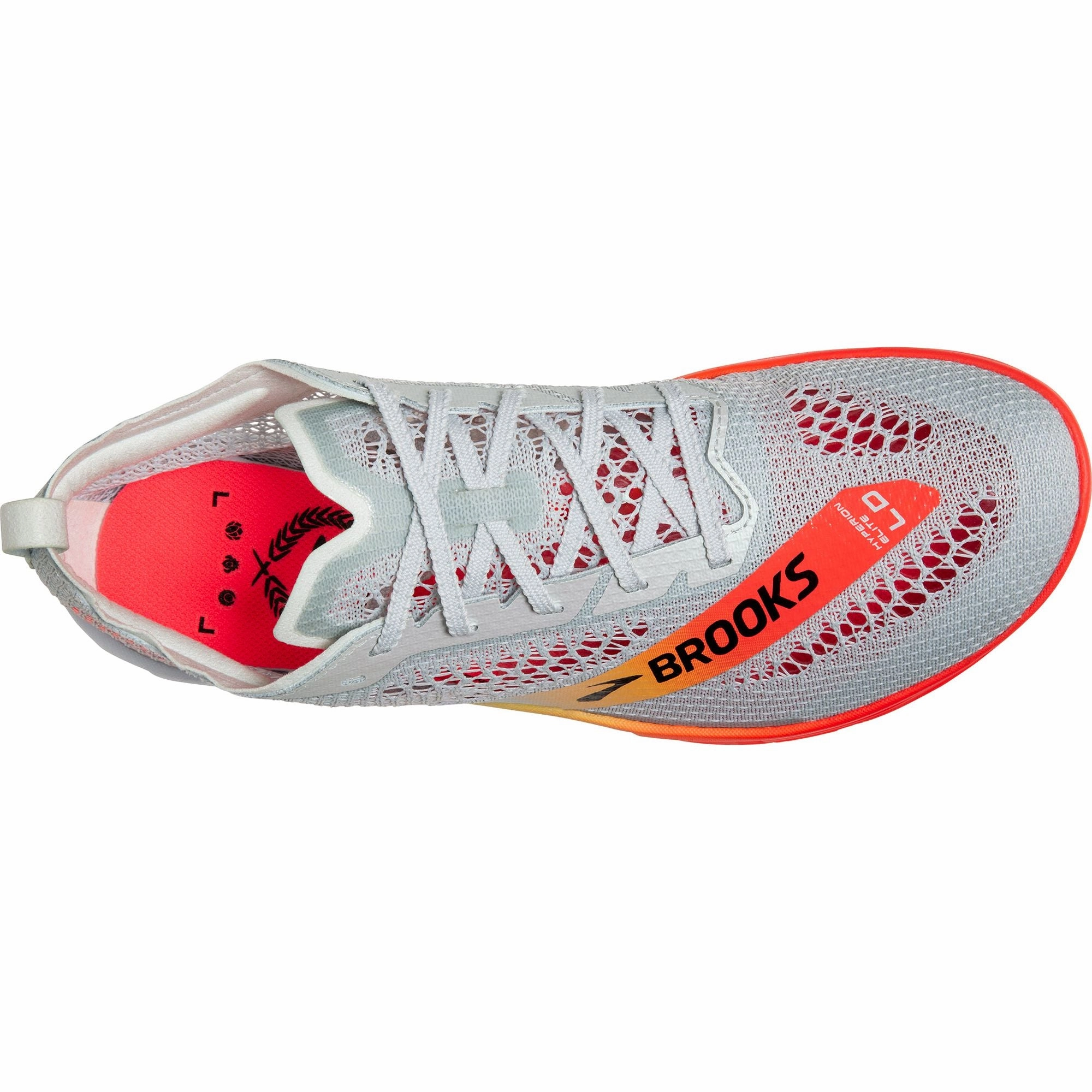 Brooks Hyperion Elite LD Running Spikes - Grey Speed Training Shoes