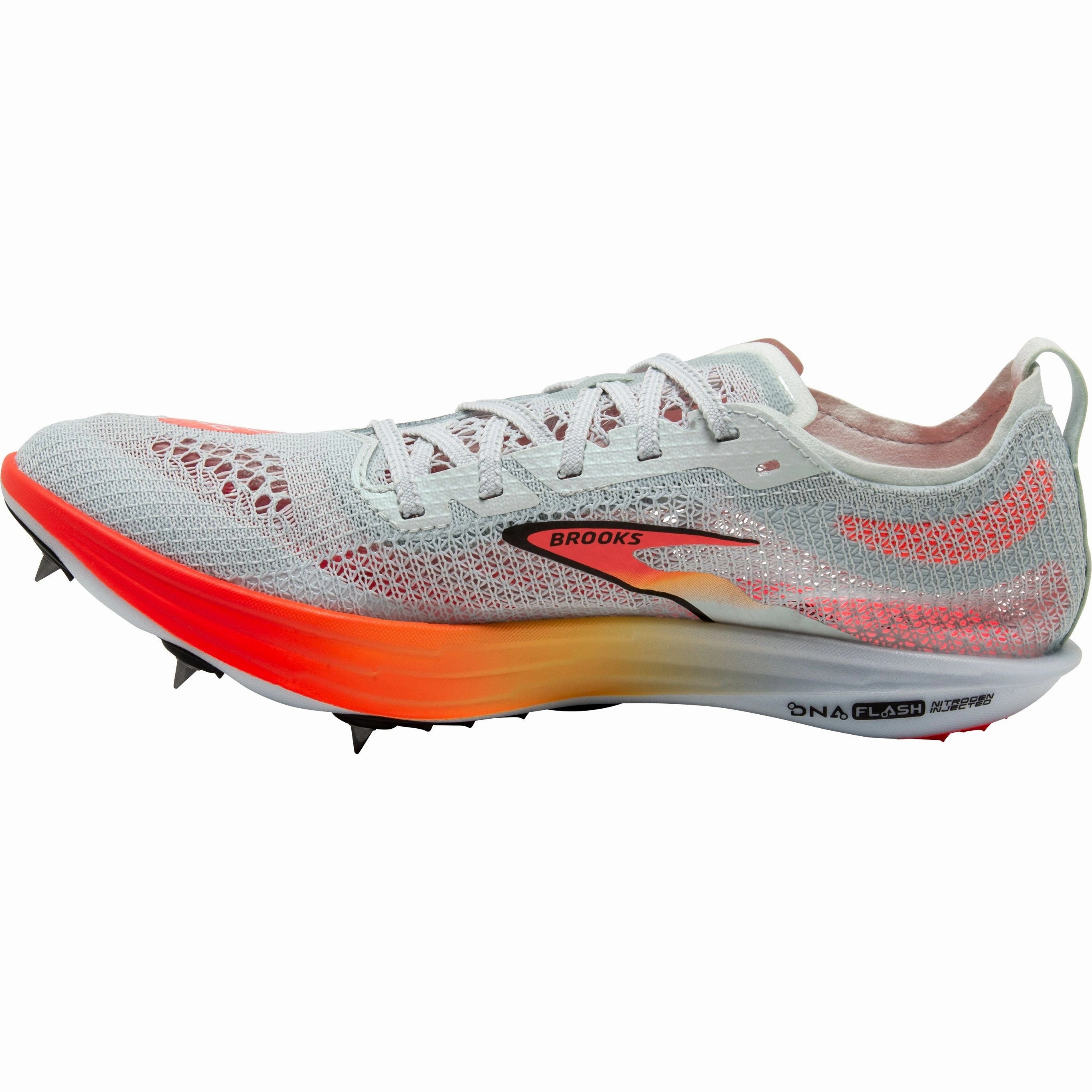 Brooks Hyperion Elite LD Running Spikes - Grey Speed Training Shoes