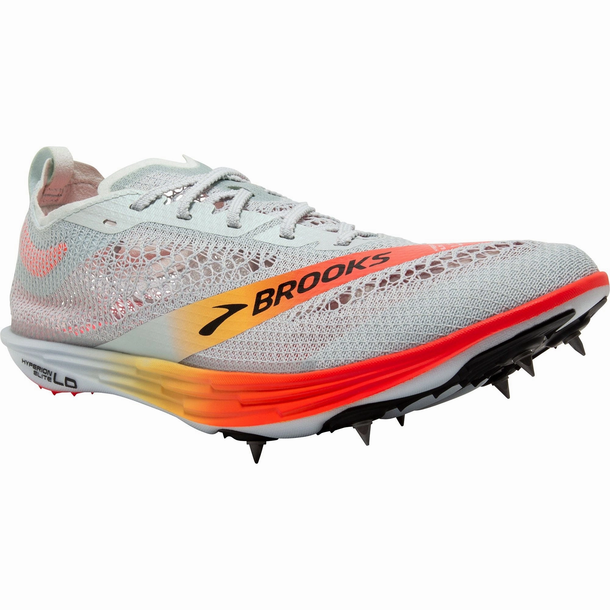 Brooks Hyperion Elite LD Running Spikes - Grey Speed Training Shoes