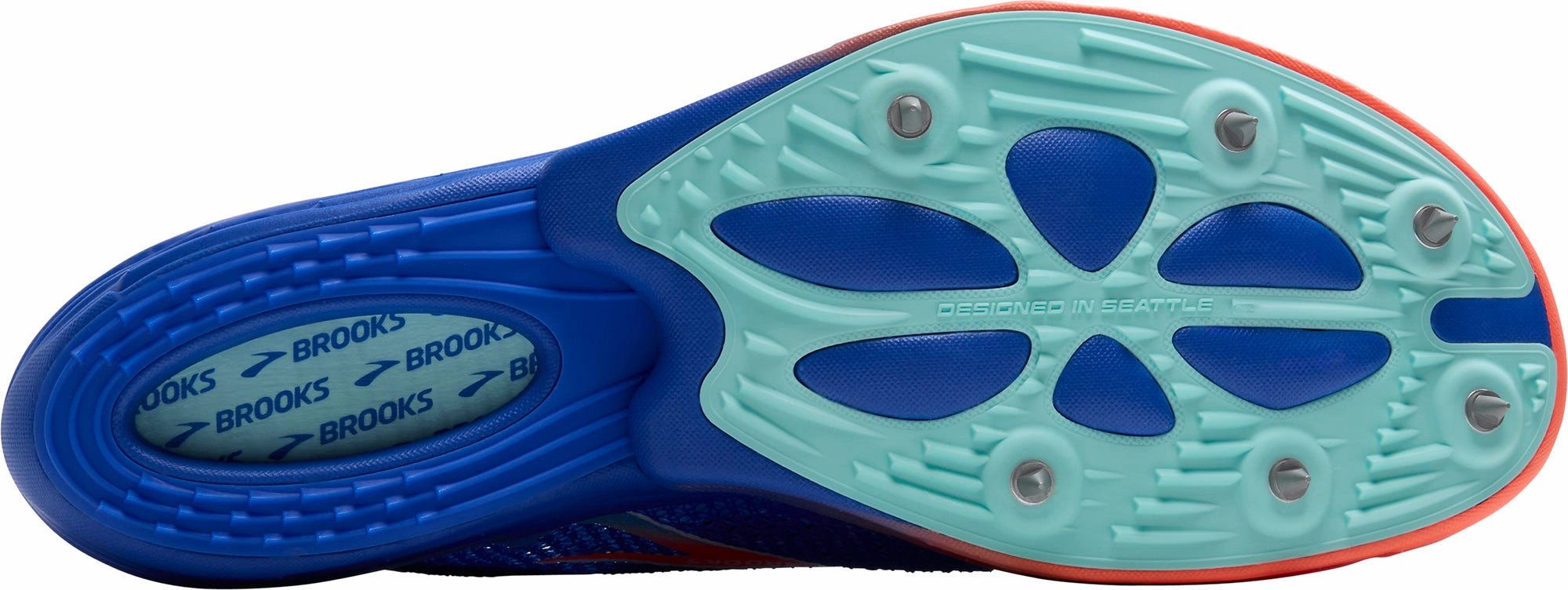 Brooks Hyperion Elite MD Running Spikes - Blue Speed Training Shoes