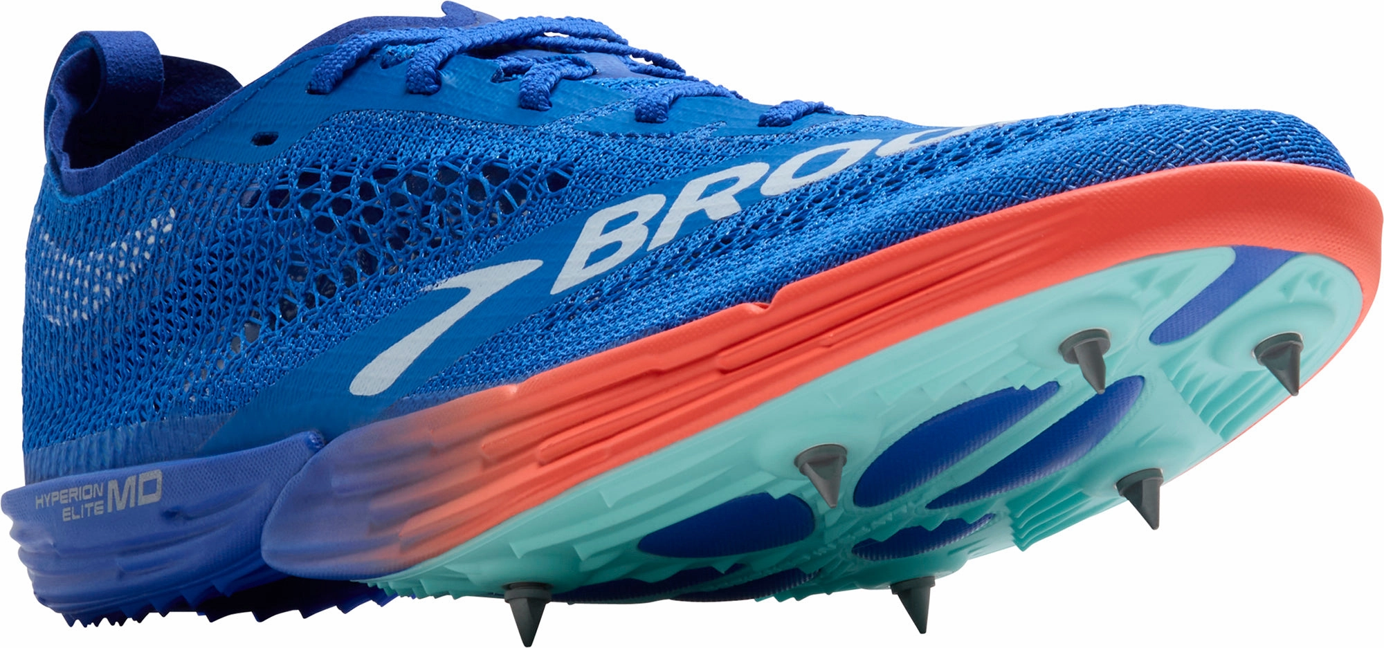 Brooks Hyperion Elite MD Running Spikes - Blue Speed Training Shoes