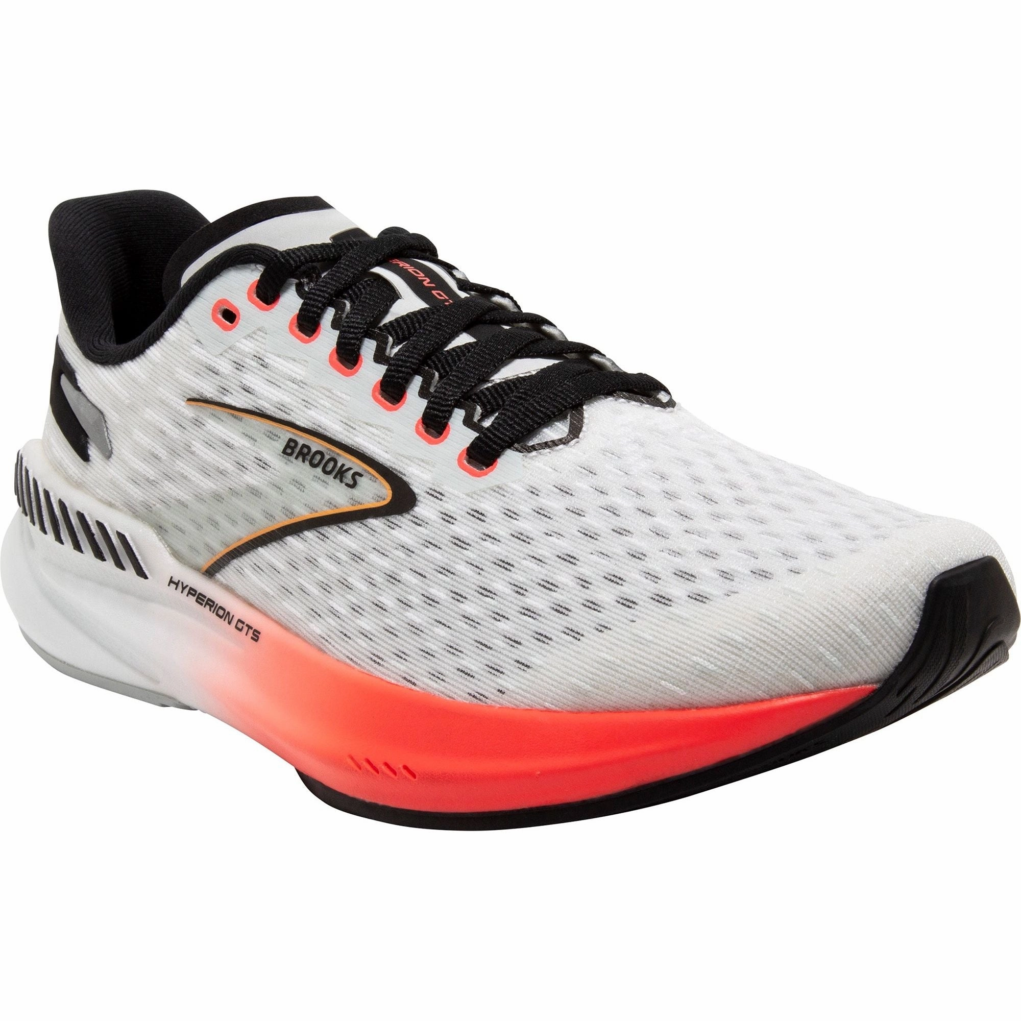 Brooks Hyperion GTS Mens Running Shoes - White Speed Training Shoes