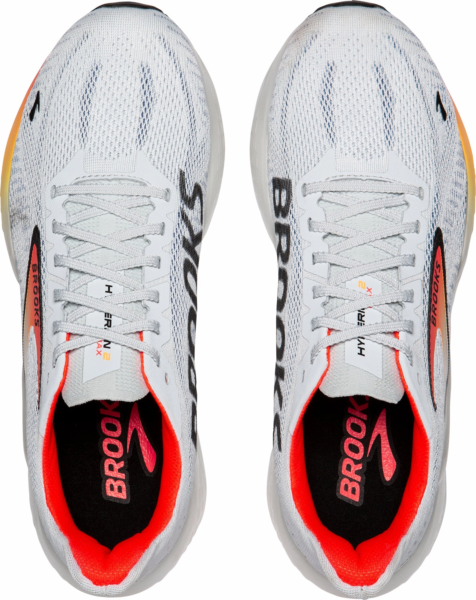 Brooks Hyperion Max 2 Mens Running Shoes - Grey Speed Training Shoes