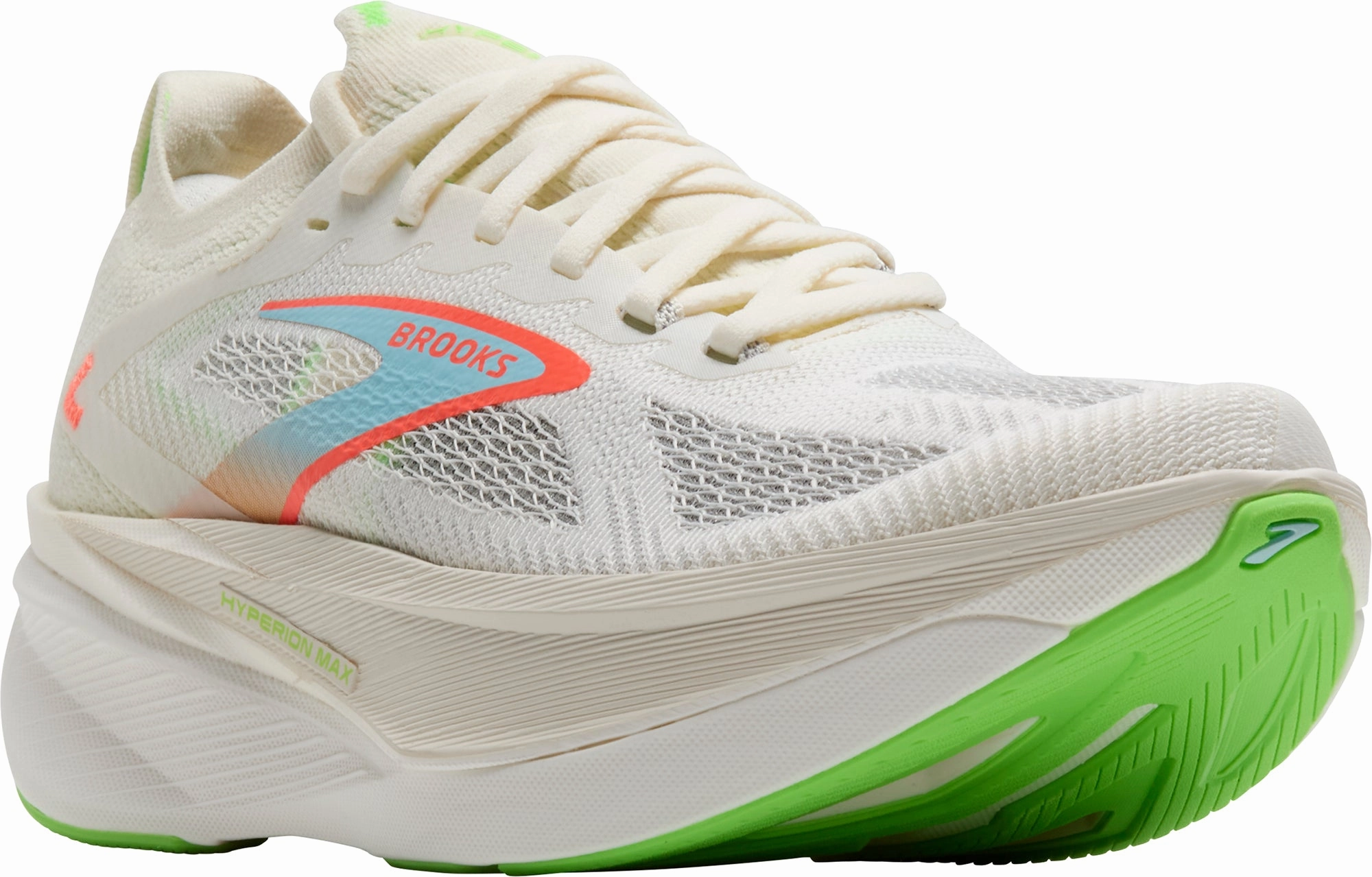 Brooks Hyperion Max 3 Mens Running Shoes - Cream Speed Training Shoes