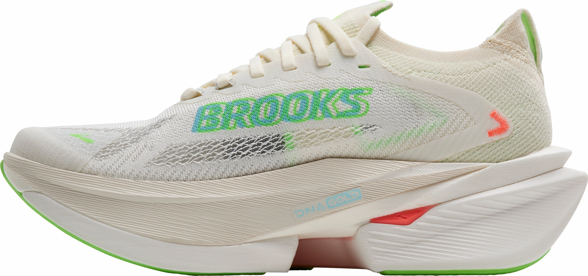 Brooks Hyperion Max 3 Womens Running Shoes - Cream Speed Training Shoes