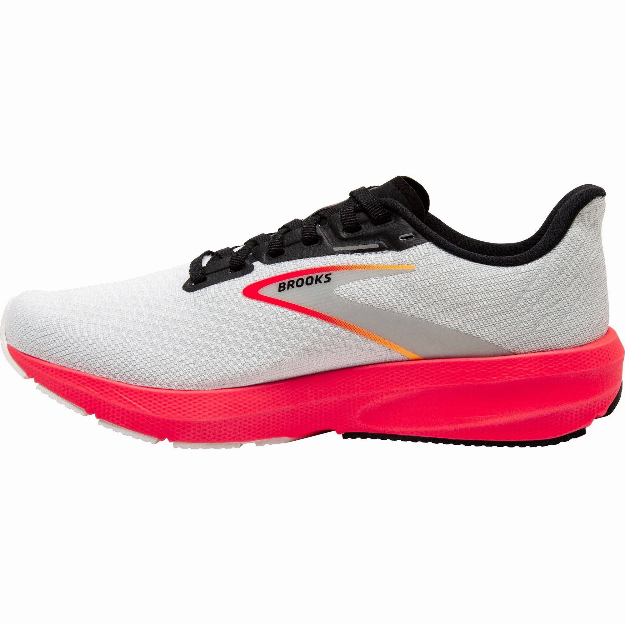 Brooks Launch 10 Womens Running Shoes - White Lightweight Runners
