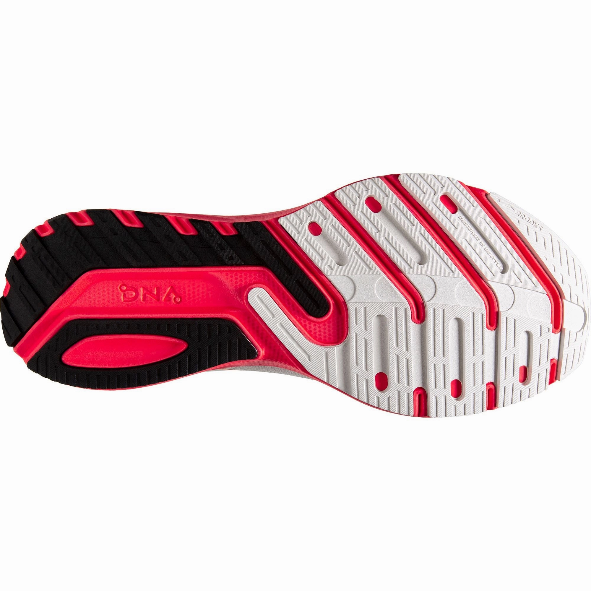 Brooks Launch 10 Womens Running Shoes - White Lightweight Runners