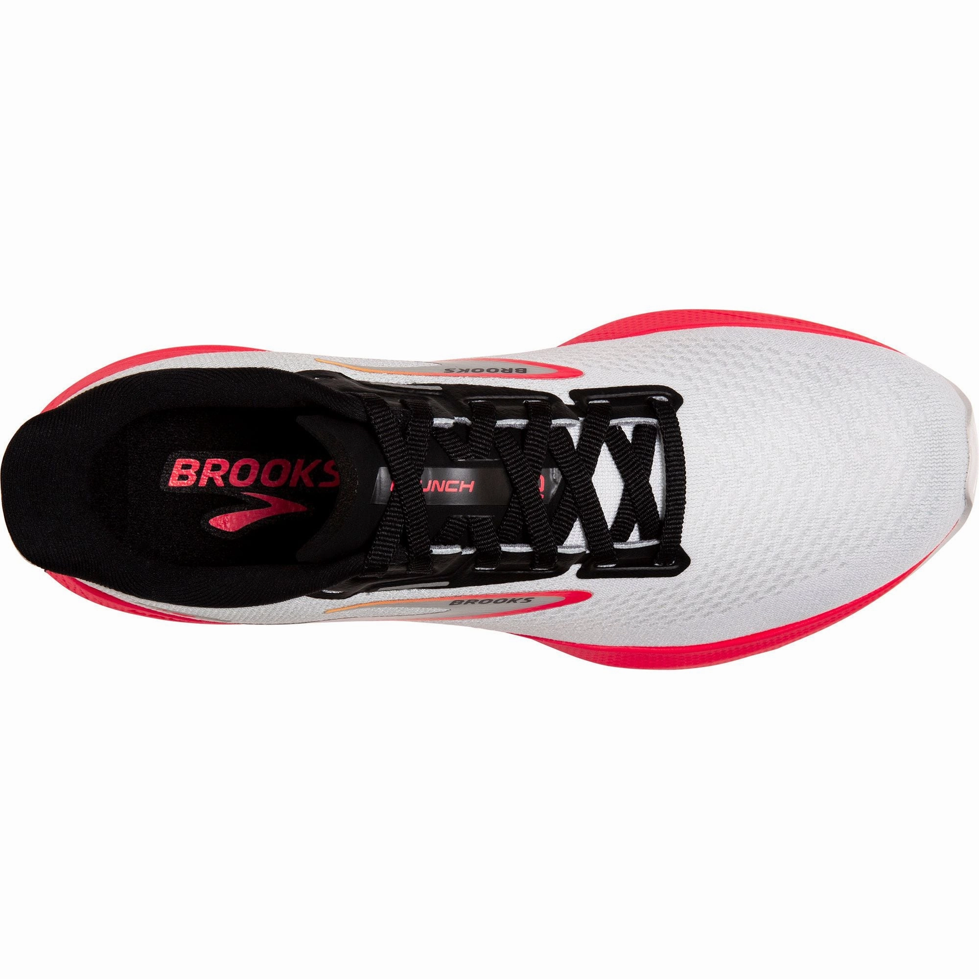 Brooks Launch 10 Womens Running Shoes - White Lightweight Runners