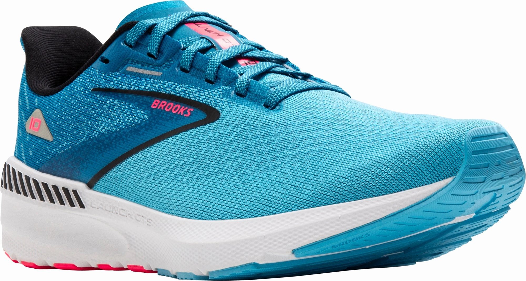 Brooks Launch GTS 10 Womens Running Shoes - Blue Lightweight Runners