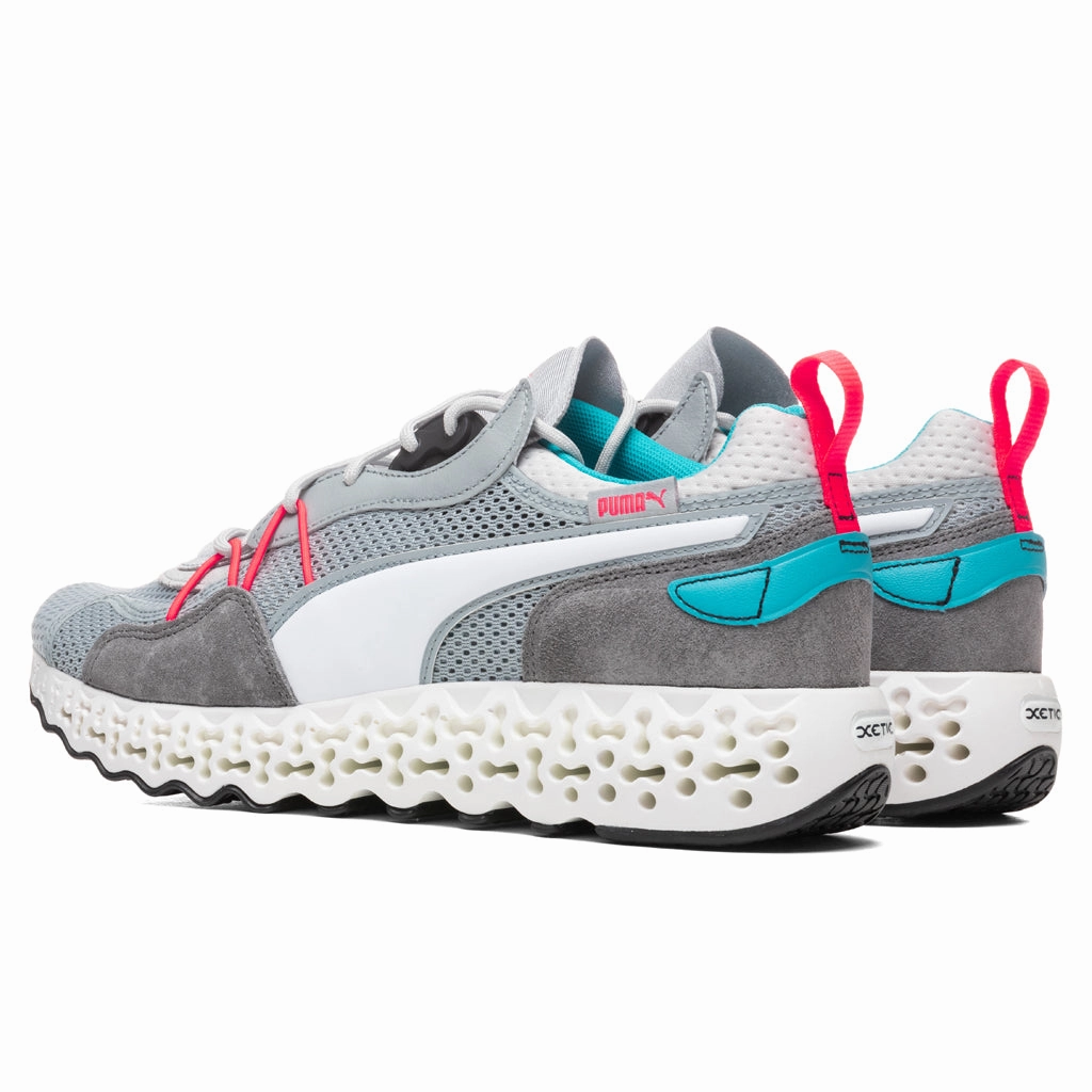 Calibrate Restored Tron - Gray Puma Stripe Logo Trainers
