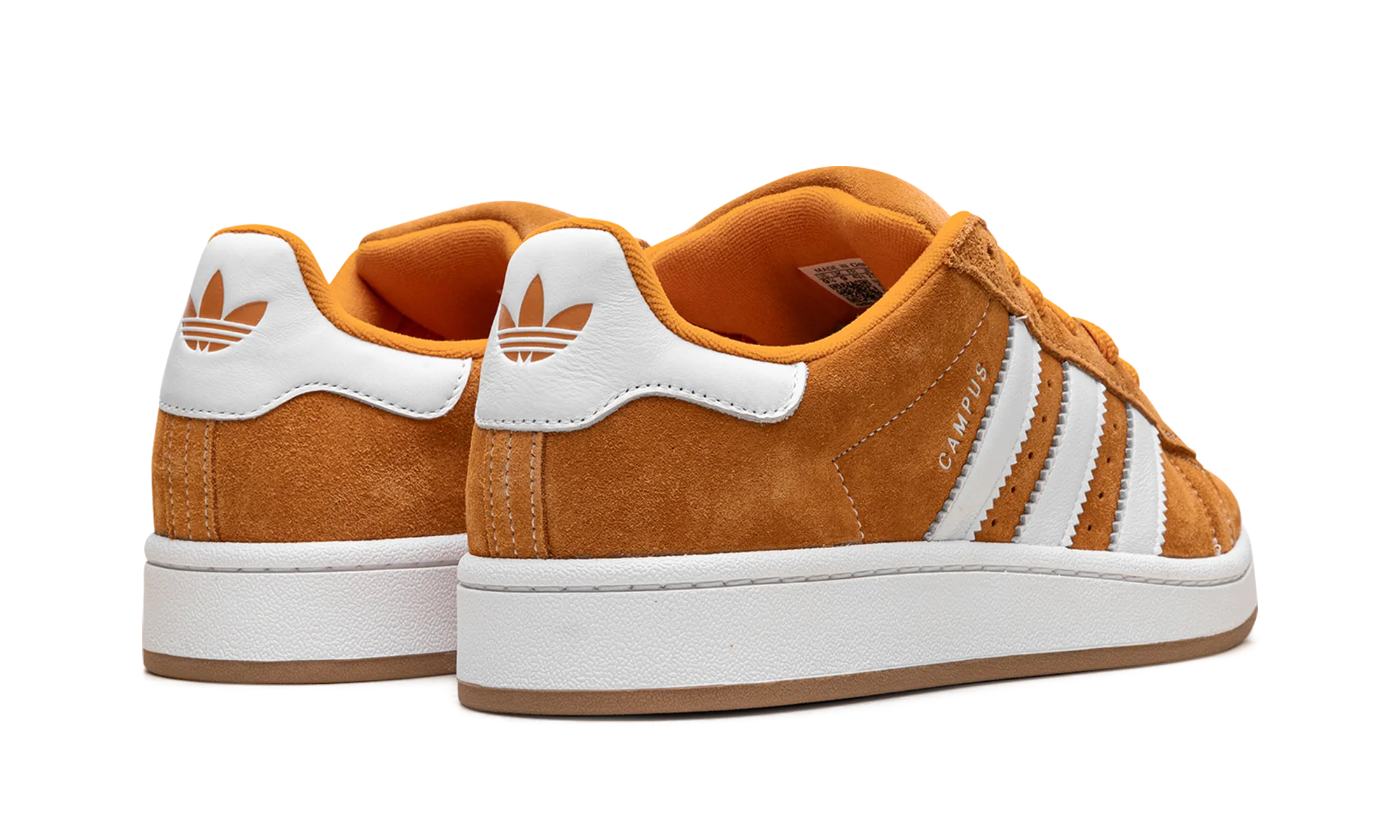 Campus 00 "Orange Suede" adidas mesh sneakers for men