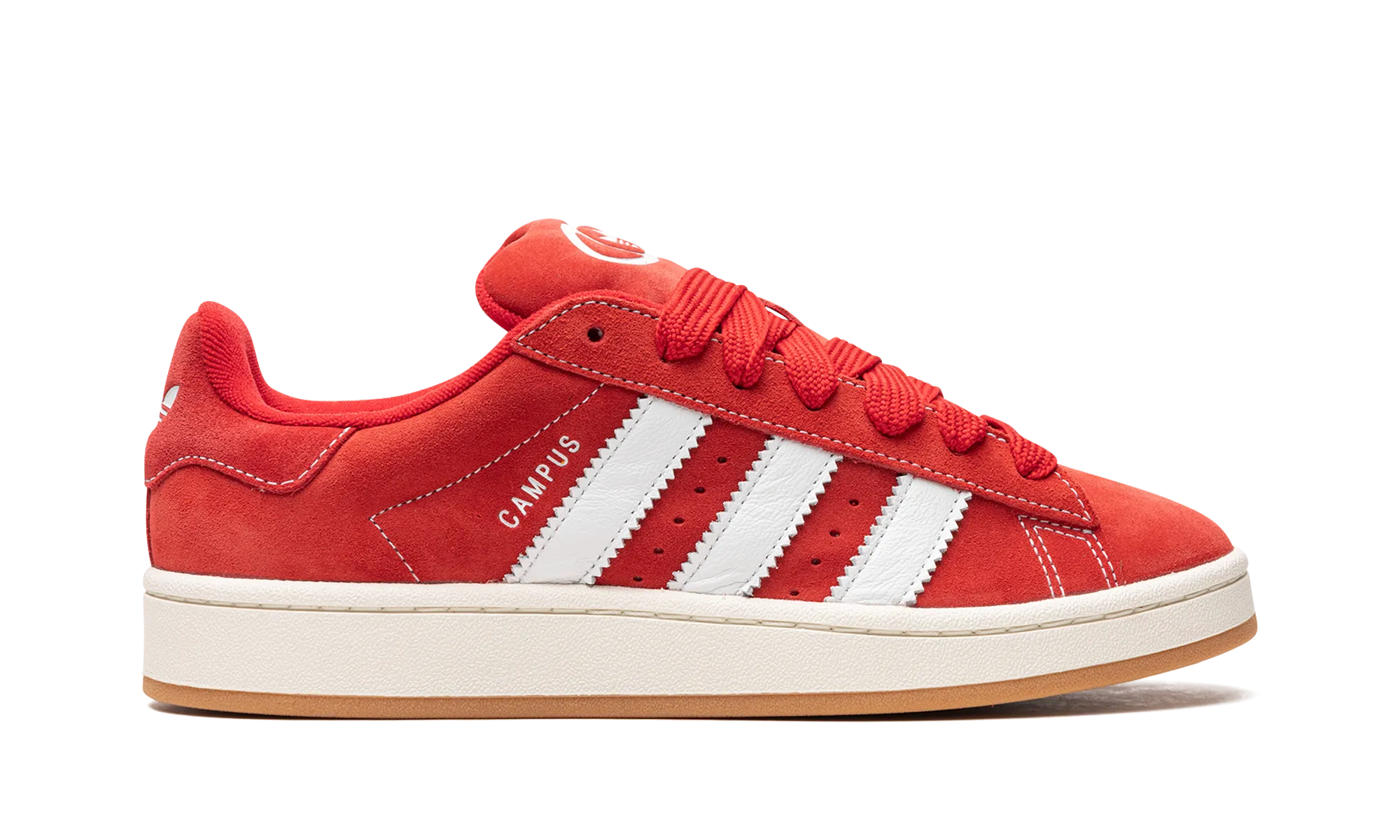 Campus 00s "Better Scarlet Cloud White" adidas mesh sneakers for men