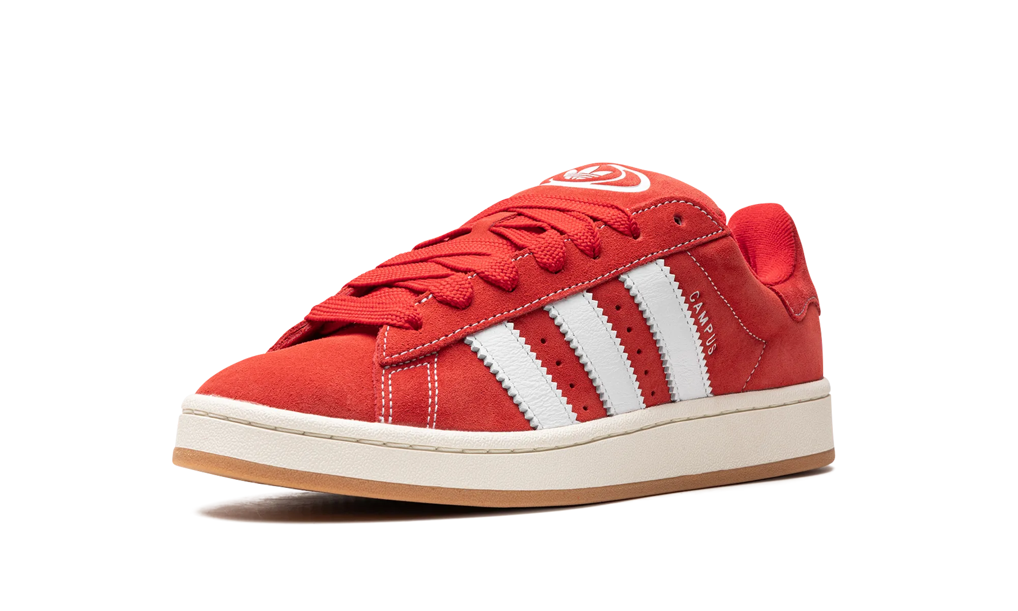 Campus 00s "Better Scarlet Cloud White" adidas mesh sneakers for men