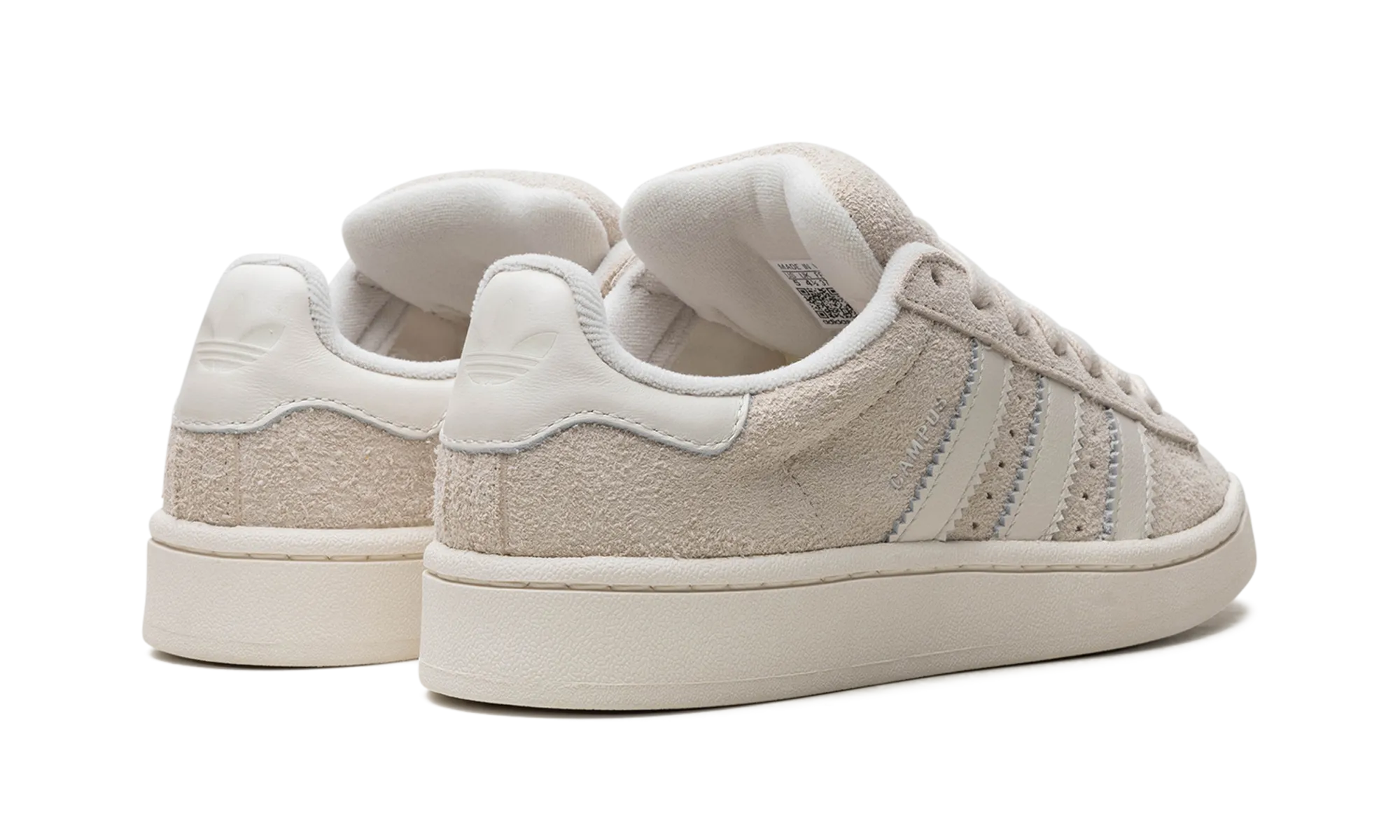 Campus 00s "Wonder White Chalk White Core Black" adidas mens active shoes