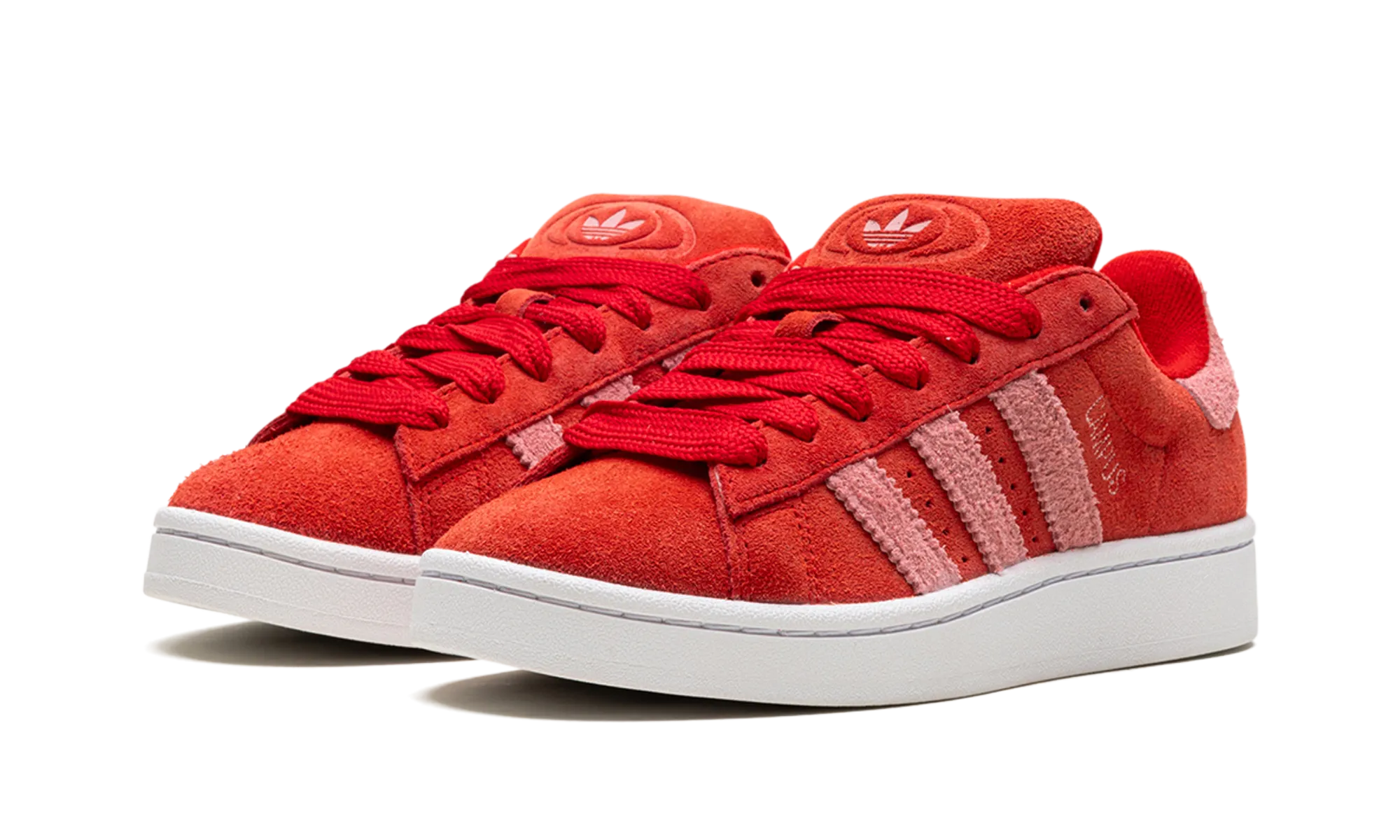 Campus 00s WMNS "Better Scarlet Pink Spark" adidas womens workout shoes