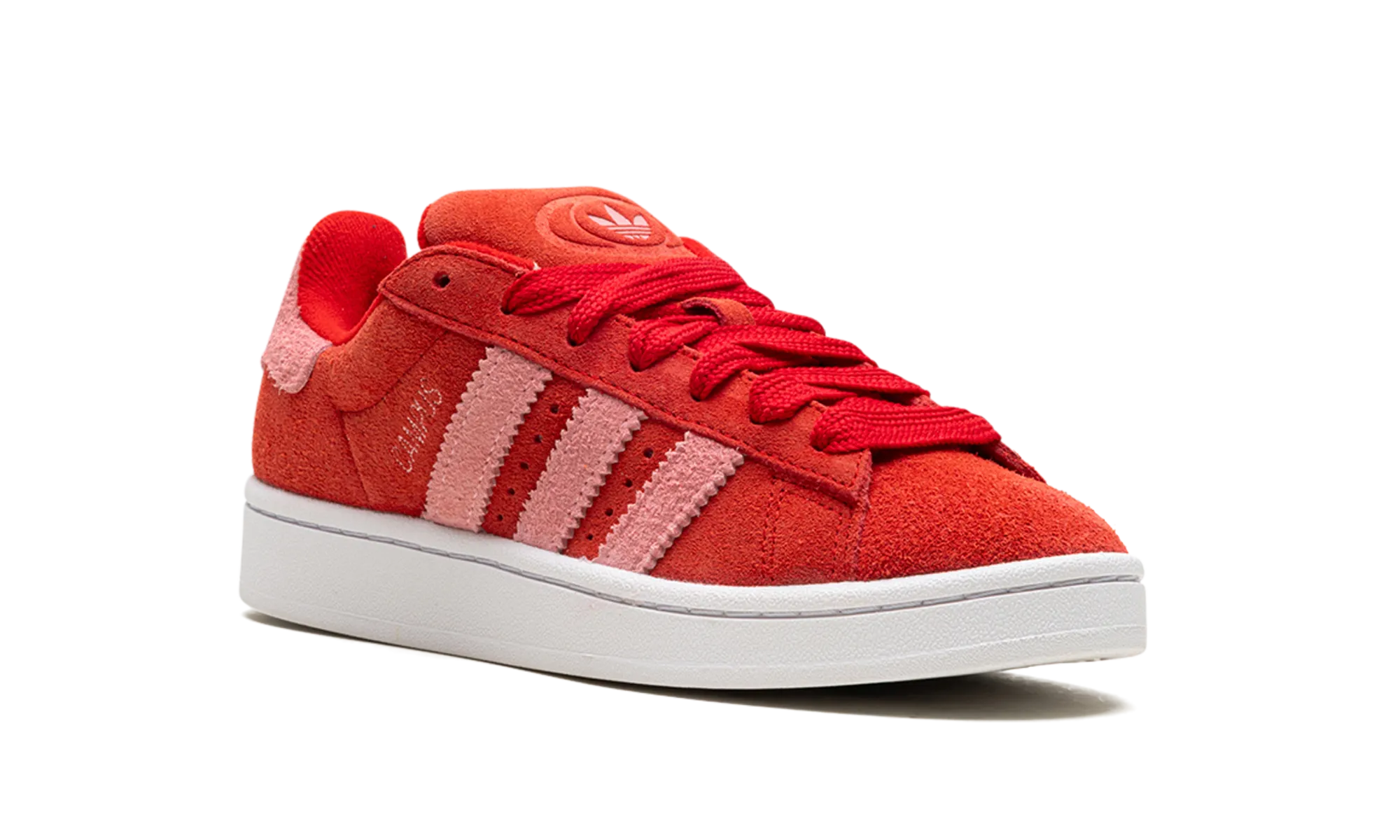 Campus 00s WMNS "Better Scarlet Pink Spark" adidas womens workout shoes