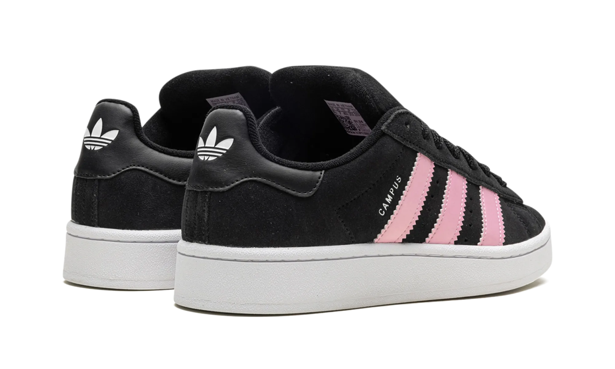Campus 00s WMNS "Core Black True Pink" adidas stylish womens sneakers