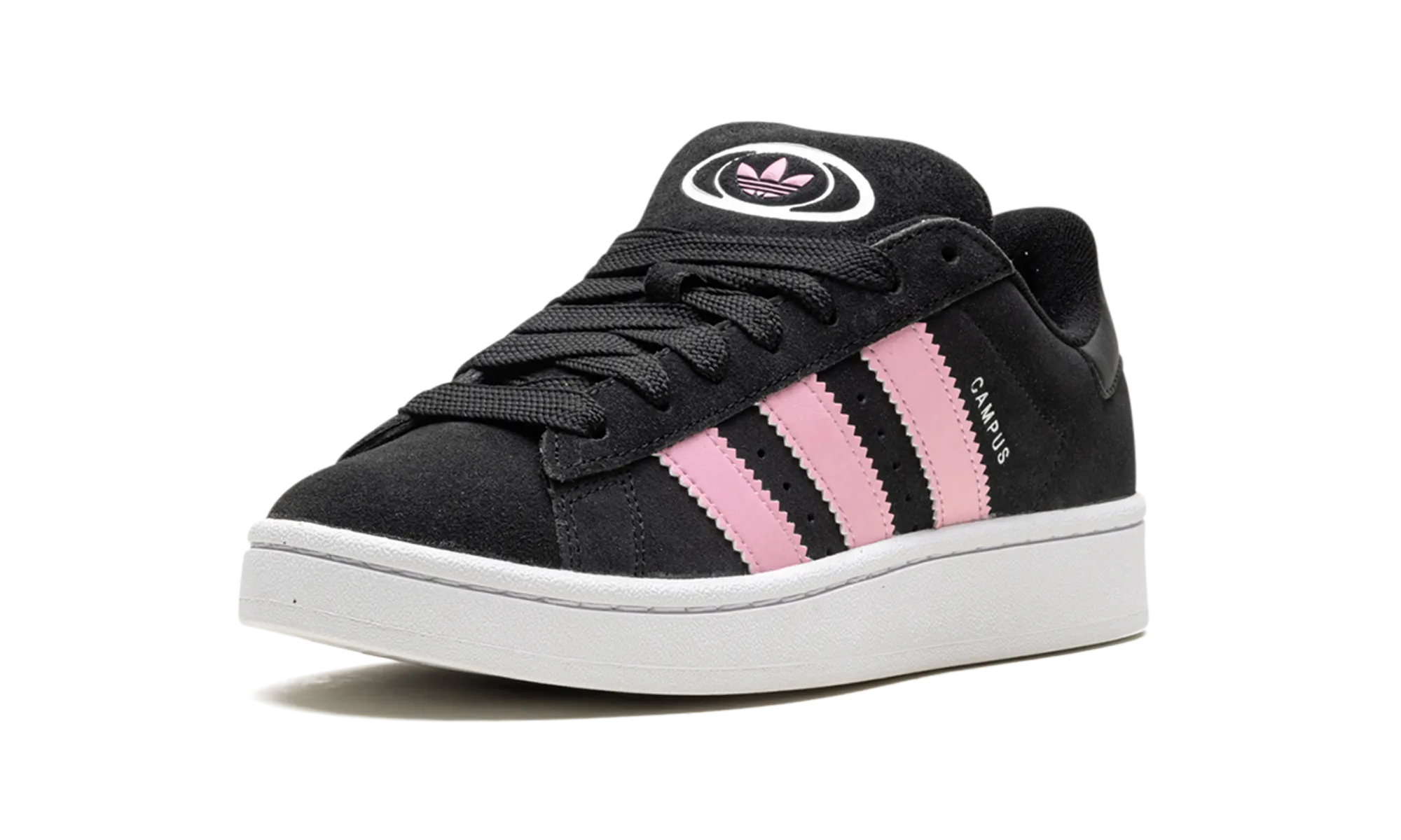 Campus 00s WMNS "Core Black True Pink" adidas stylish womens sneakers