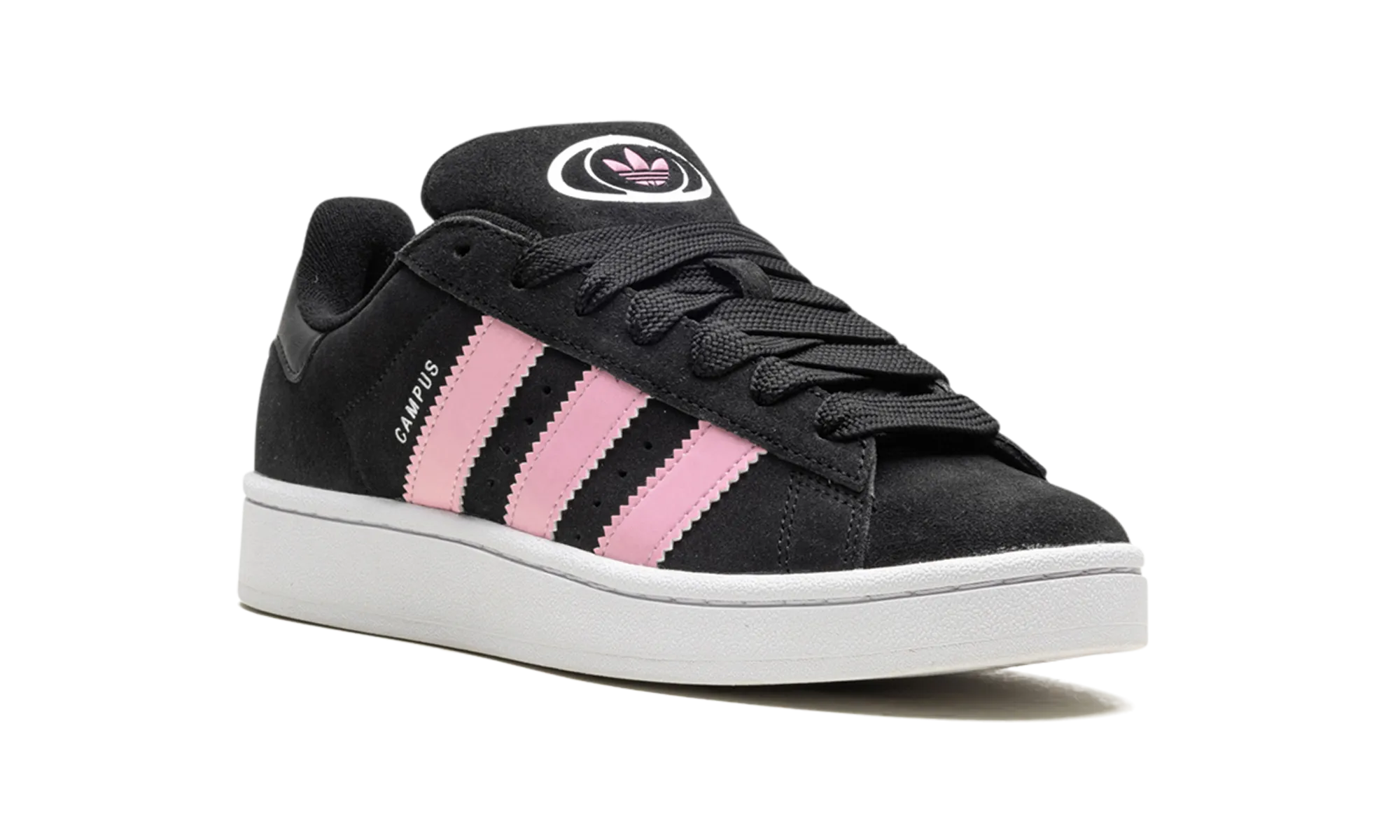 Campus 00s WMNS "Core Black True Pink" adidas stylish womens sneakers