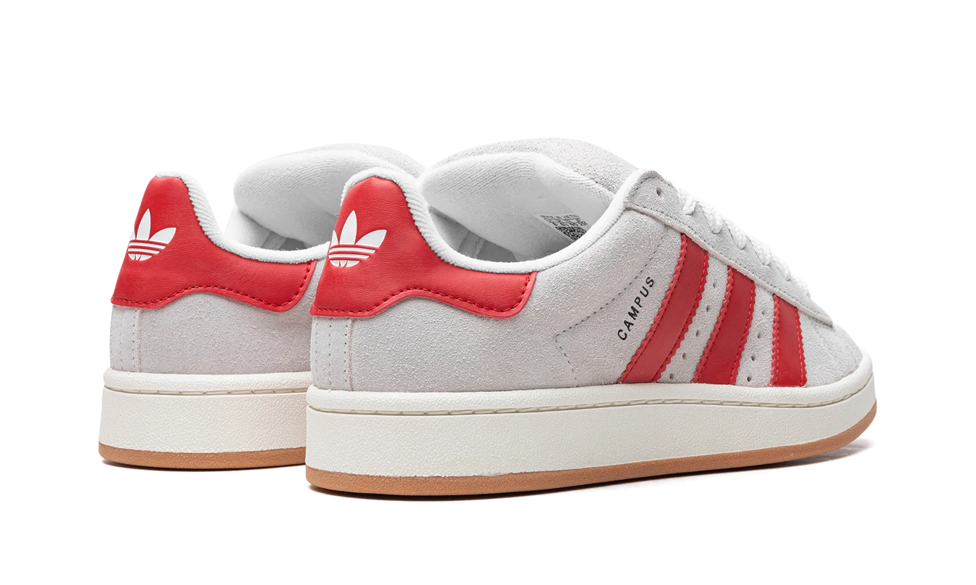 CAMPUS 00S WMNS "Crystal White Better Scarlet" adidas womens workout shoes