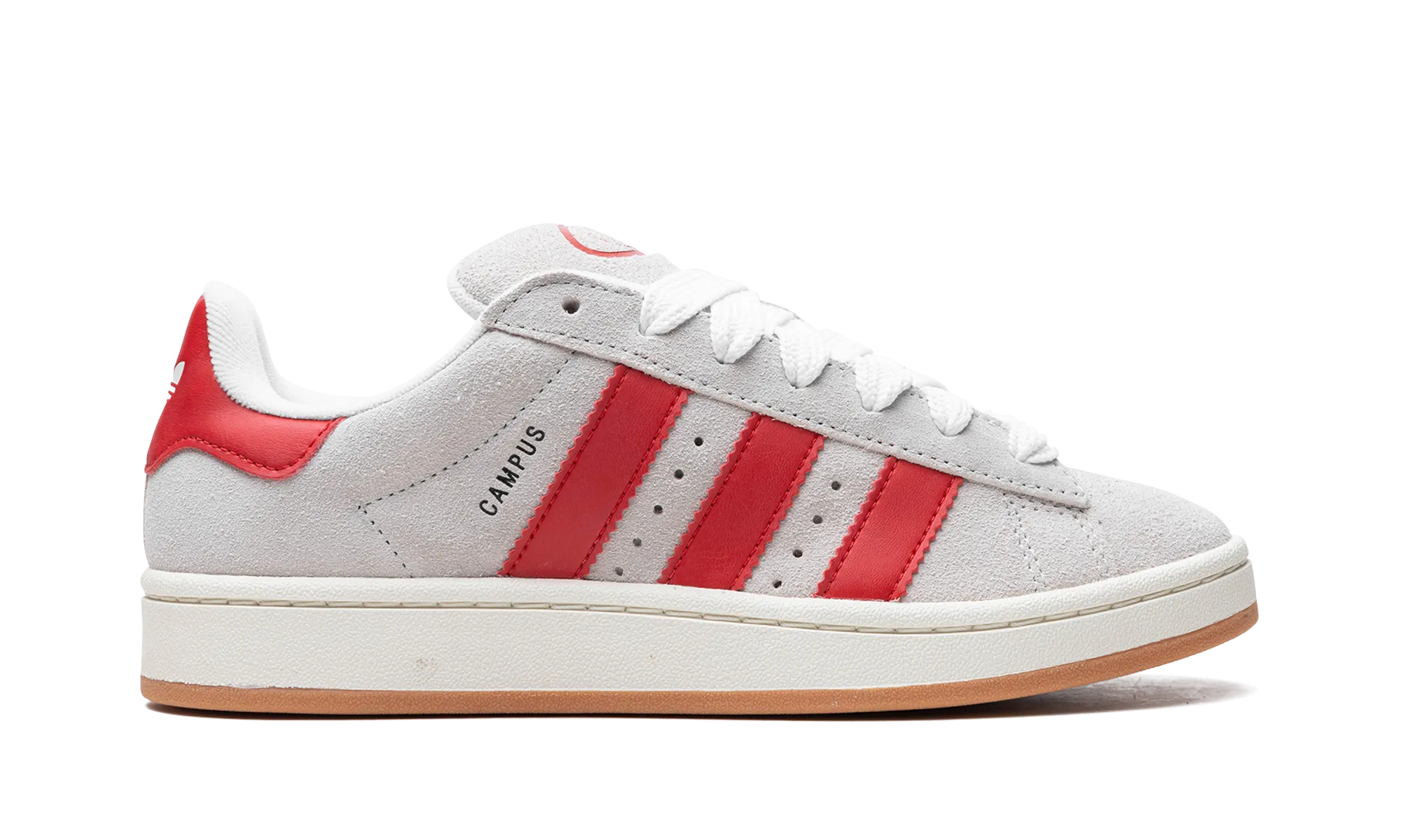 CAMPUS 00S WMNS "Crystal White Better Scarlet" adidas womens workout shoes