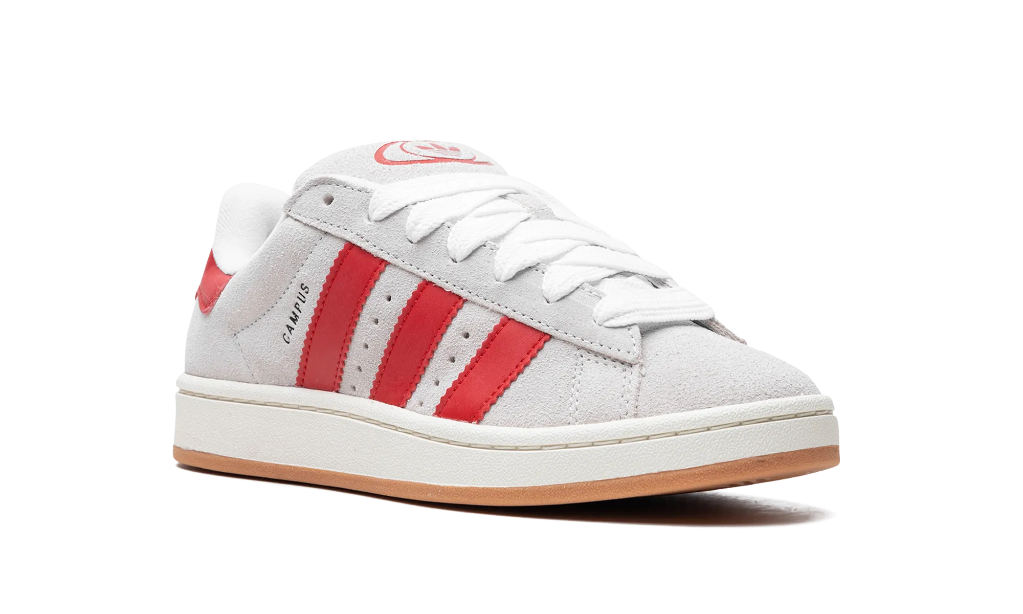 CAMPUS 00S WMNS "Crystal White Better Scarlet" adidas womens workout shoes