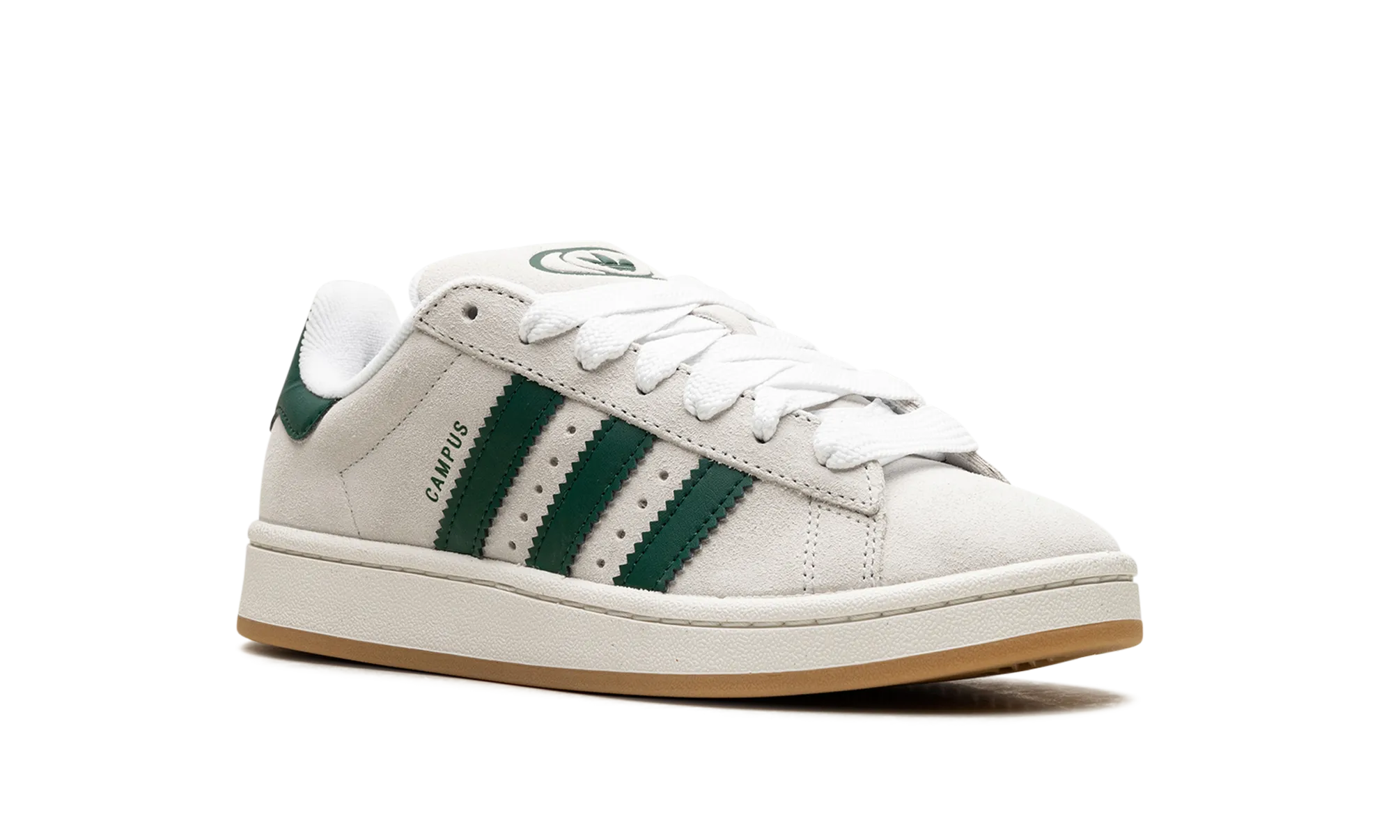 Campus 00s WMNS "Crystal White Collegiate Green" adidas stylish womens sneakers