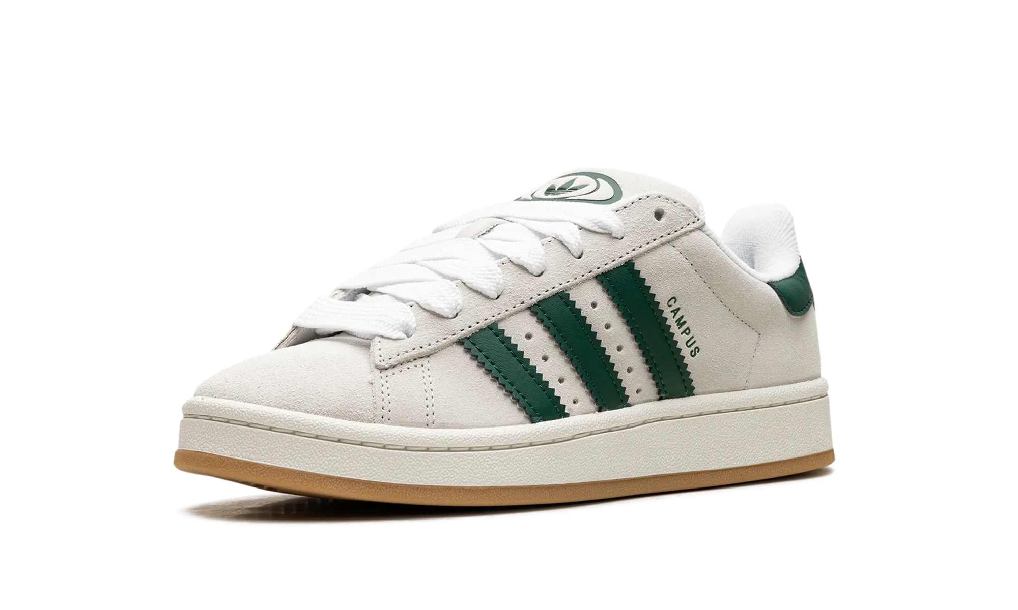 Campus 00s WMNS "Crystal White Collegiate Green" adidas stylish womens sneakers