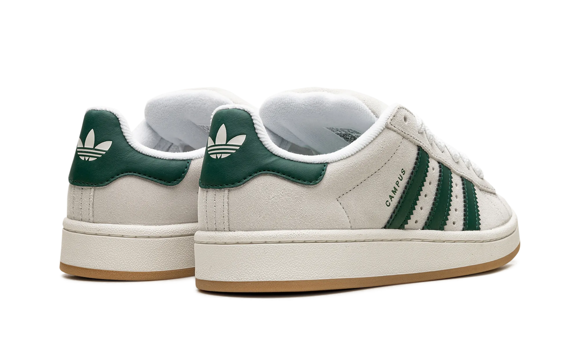 Campus 00s WMNS "Crystal White Collegiate Green" adidas stylish womens sneakers