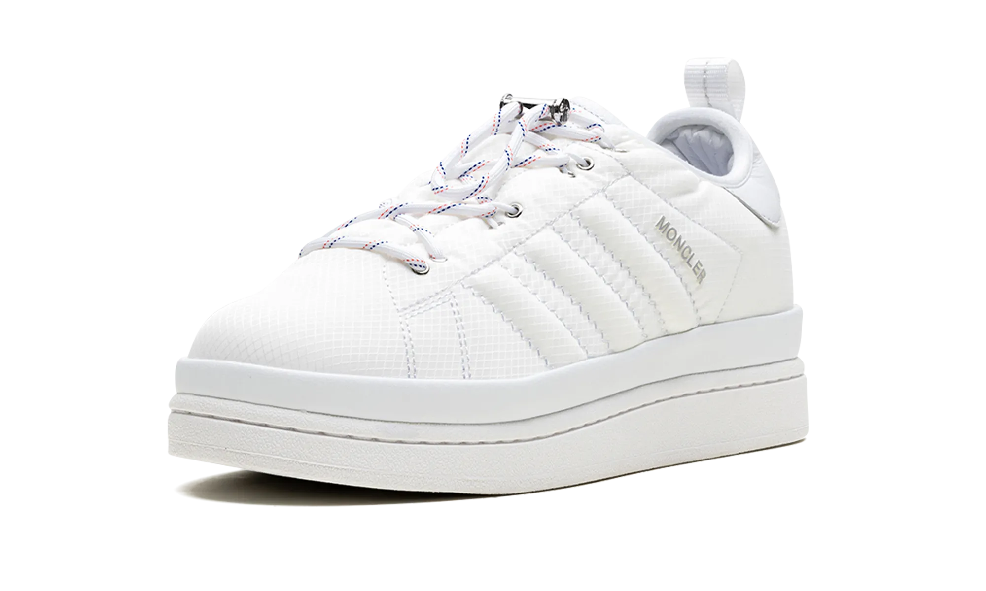 Campus "Moncler - Core White" adidas mesh sneakers for men