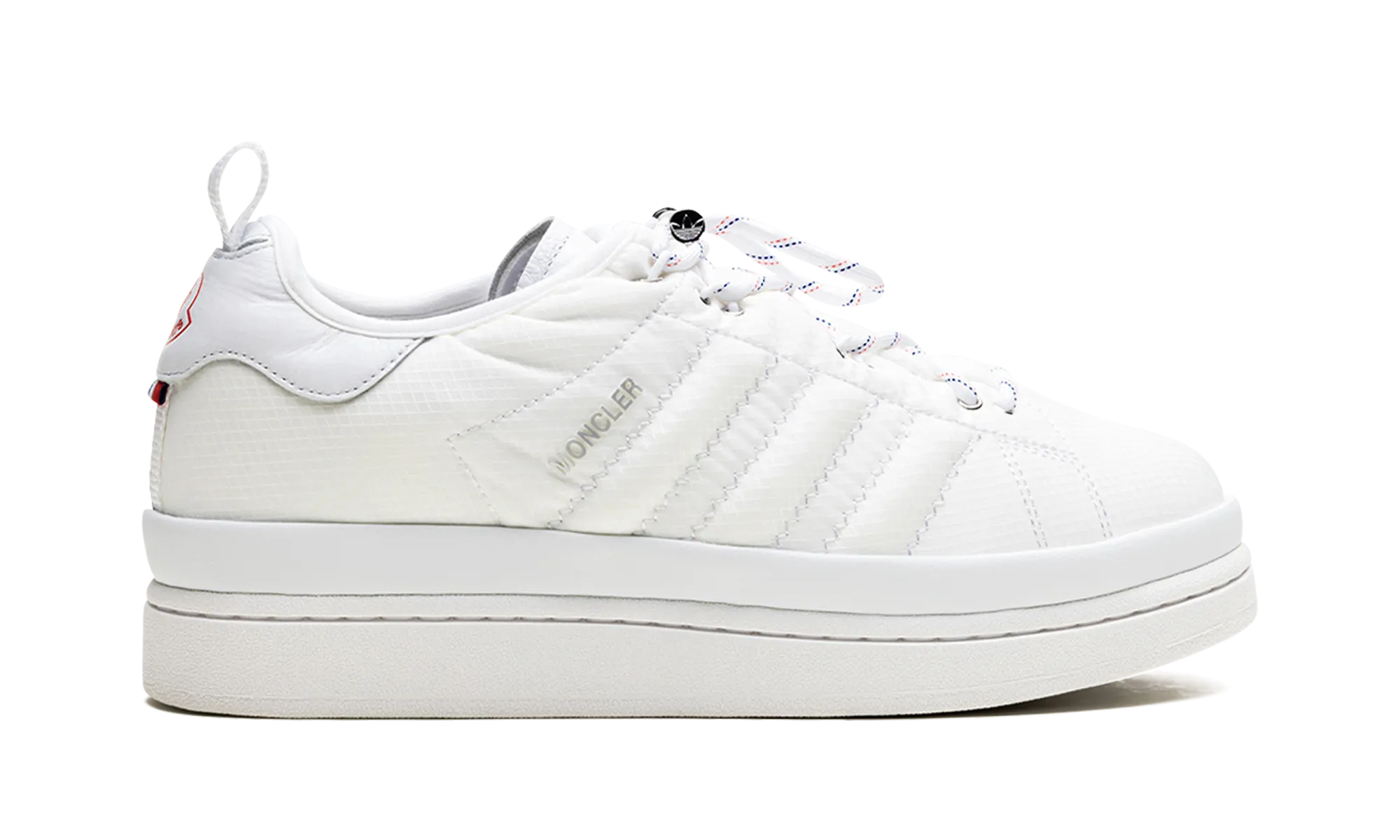 Campus "Moncler - Core White" adidas mesh sneakers for men