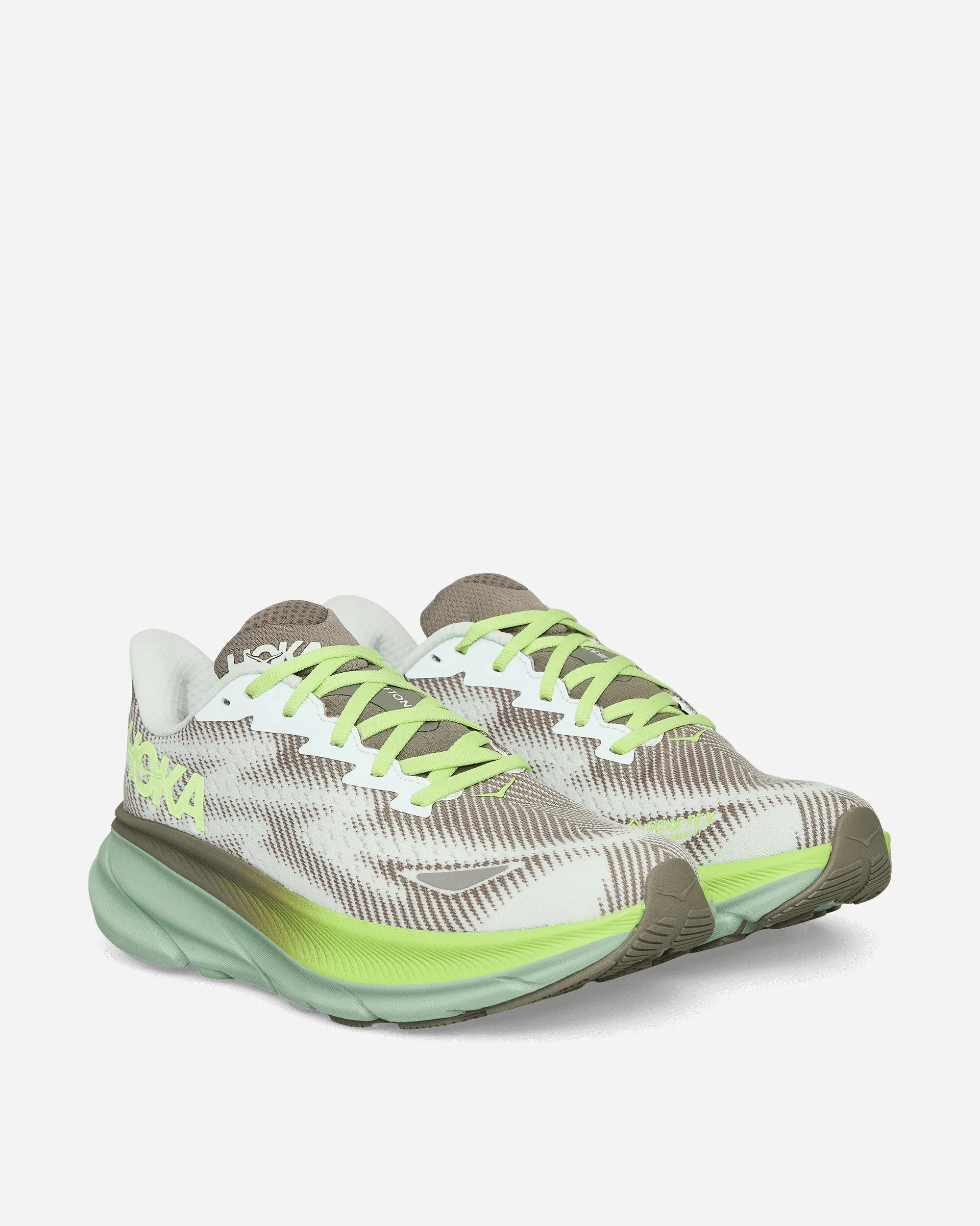 Clifton 9 GORE-TEX Sneakers Slate / Aloe Vera Max Cushion Trainers