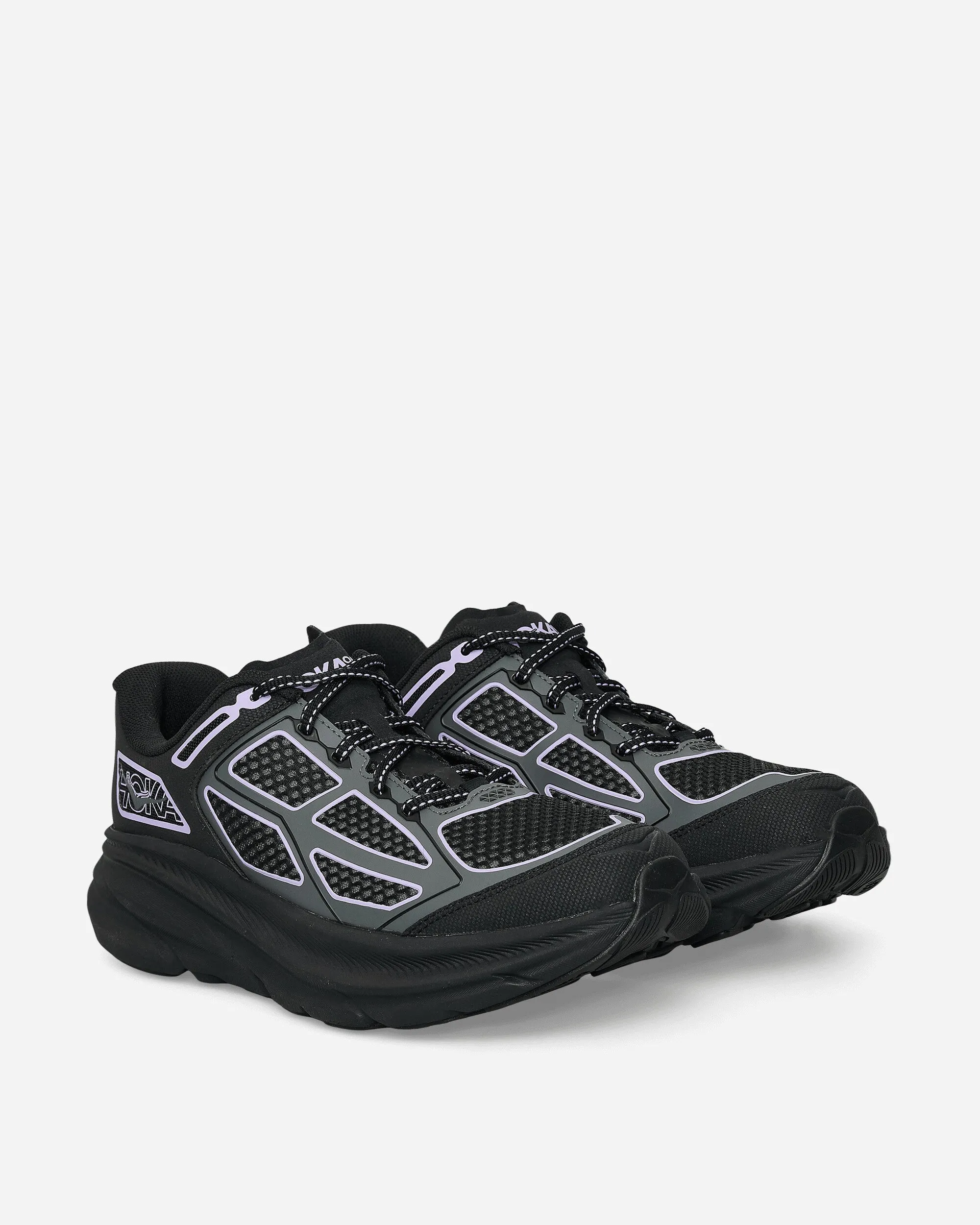 Clifton One9 Sneakers Black / Aster Flower Max Cushion Trainers