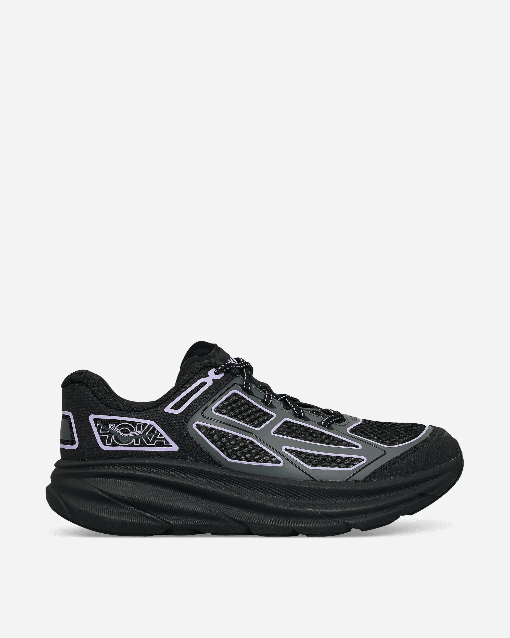 Clifton One9 Sneakers Black / Aster Flower Hoka One One men's shoes