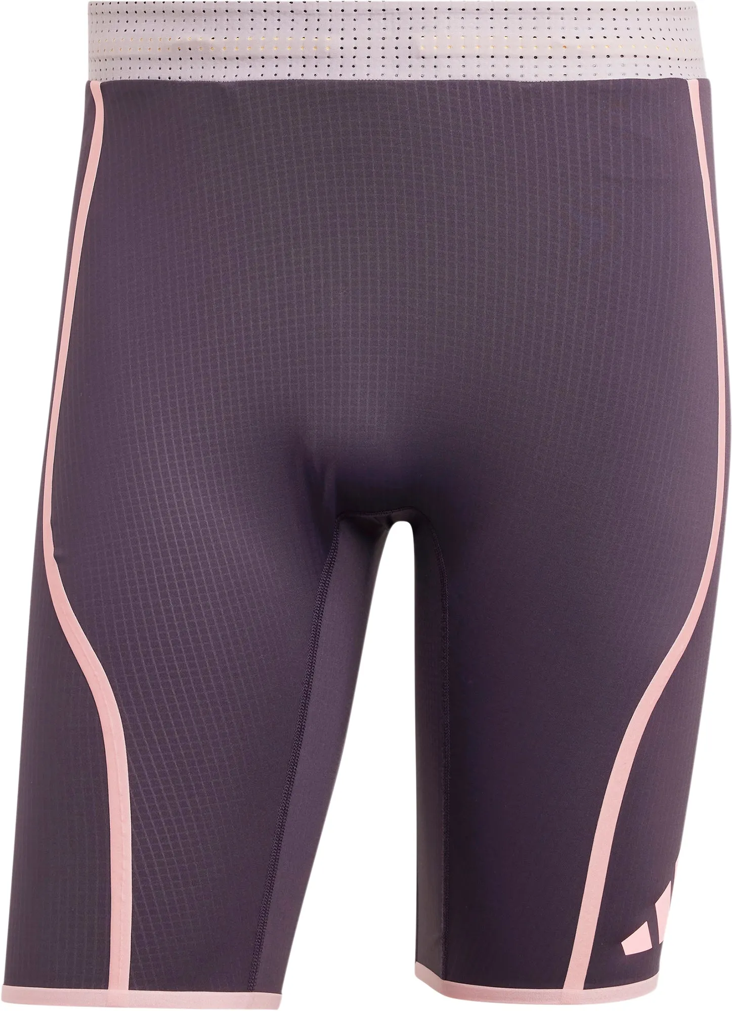 Clothing Adidas  Men adidas Adizero Promo Mens Short Running Tights - Purple