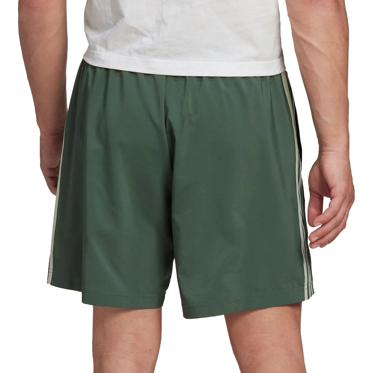 Clothing Adidas  Men adidas AeroReady Essentials Chelsea 3 Stripes Mens Training Shorts - Green