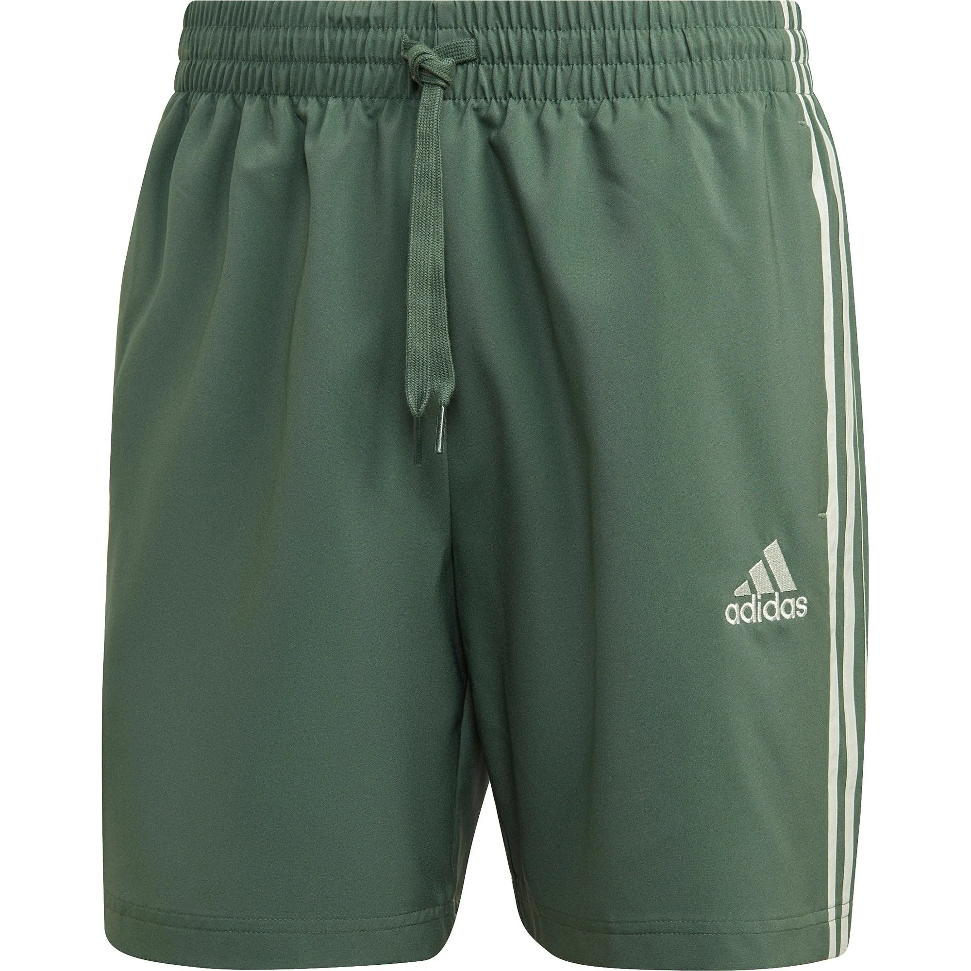 Clothing Adidas  Men adidas AeroReady Essentials Chelsea 3 Stripes Mens Training Shorts - Green