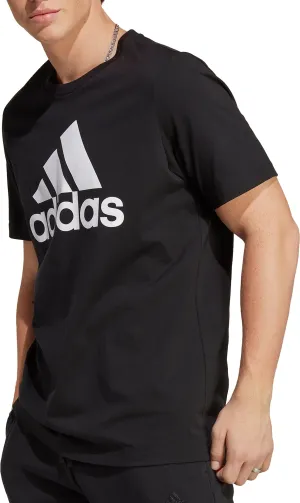Clothing Adidas  Men adidas Essentials Big Logo Short Sleeve Mens Top - Black