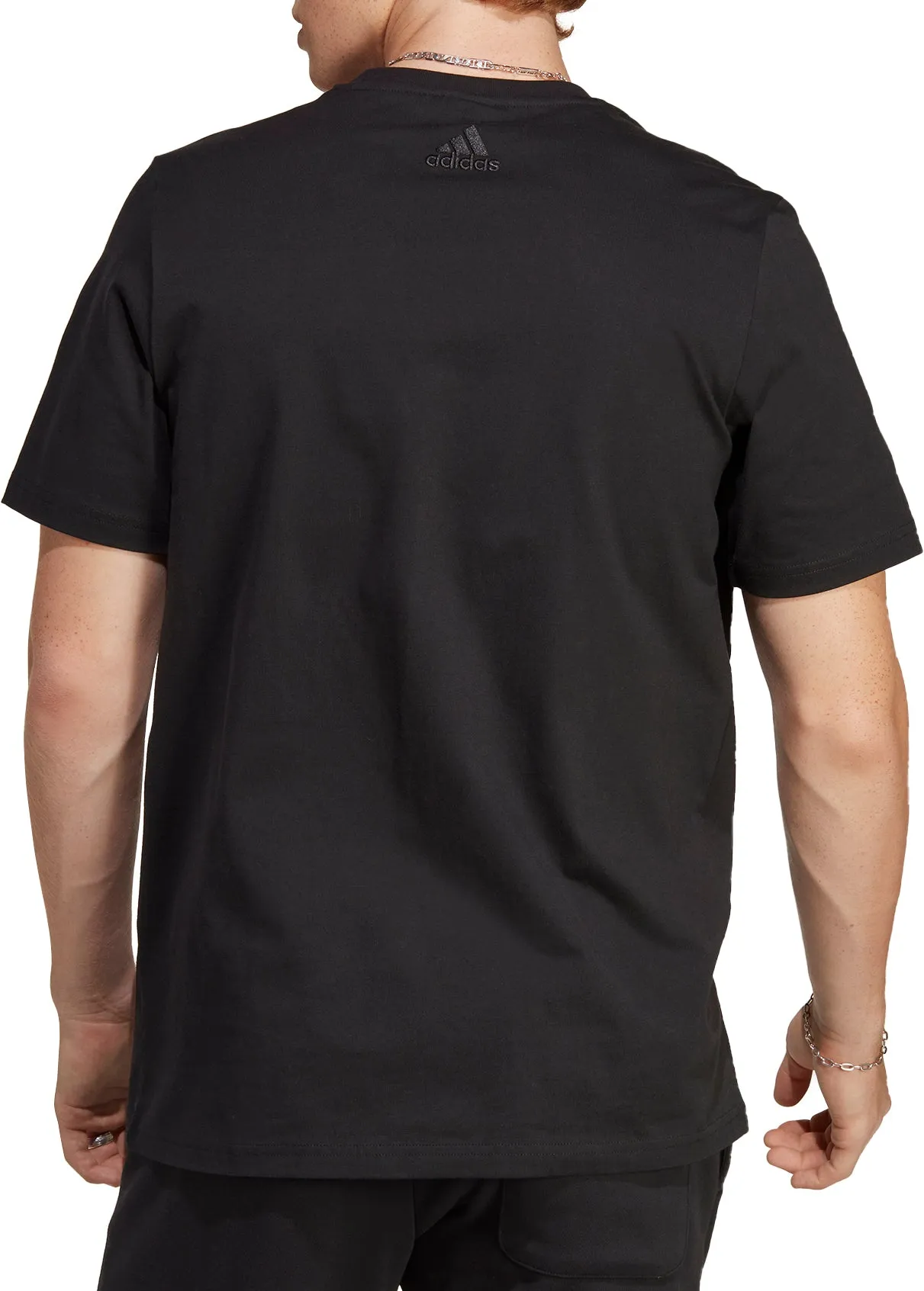 Clothing Adidas  Men adidas Essentials Big Logo Short Sleeve Mens Top - Black