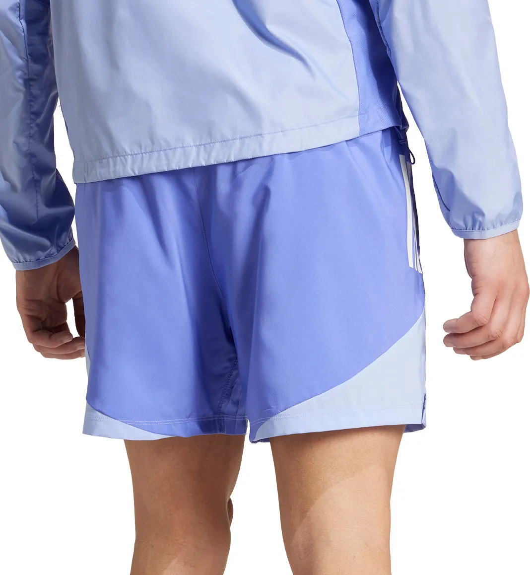 Clothing Adidas  Men adidas Own The Run 5 Inch Mens Running Shorts - Blue