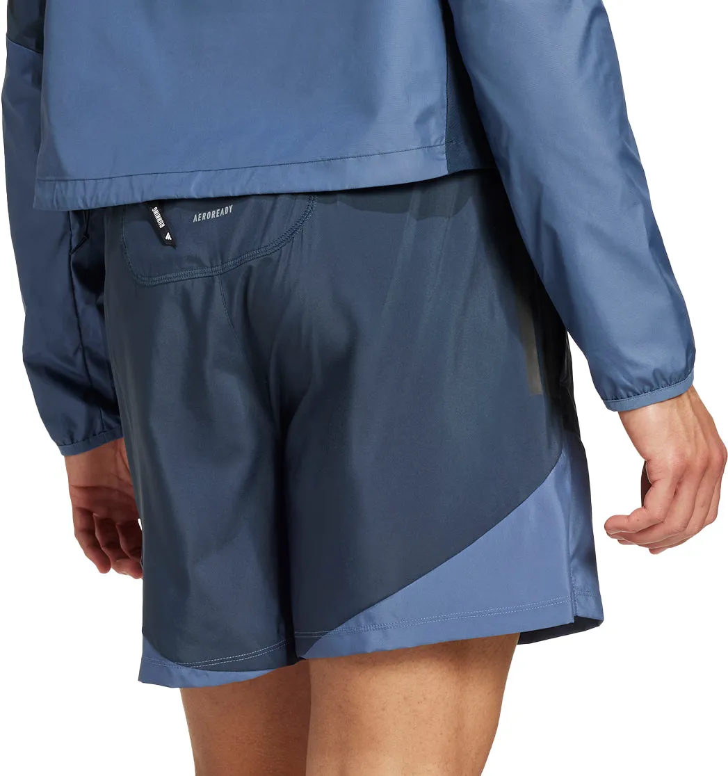 Clothing Adidas  Men adidas Own The Run 5 Inch Mens Running Shorts - Blue