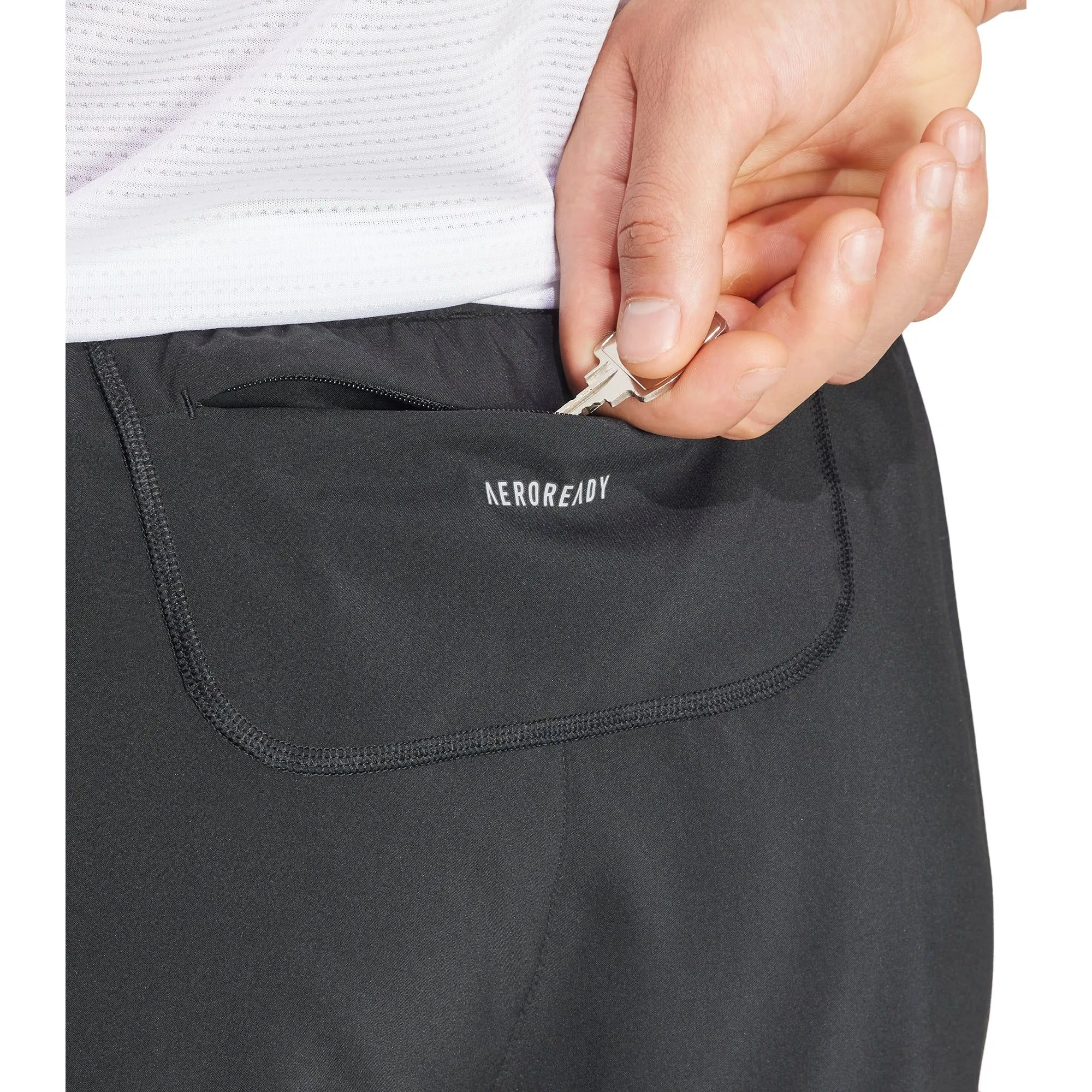 Clothing Adidas  Men adidas Own The Run 7 Inch Mens Running Shorts - Black