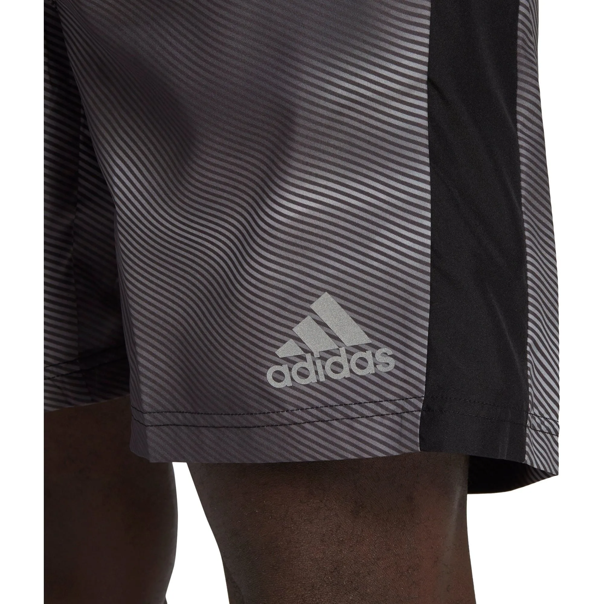 Clothing Adidas  Men adidas Own The Run 9 Inch Mens Running Shorts - Grey