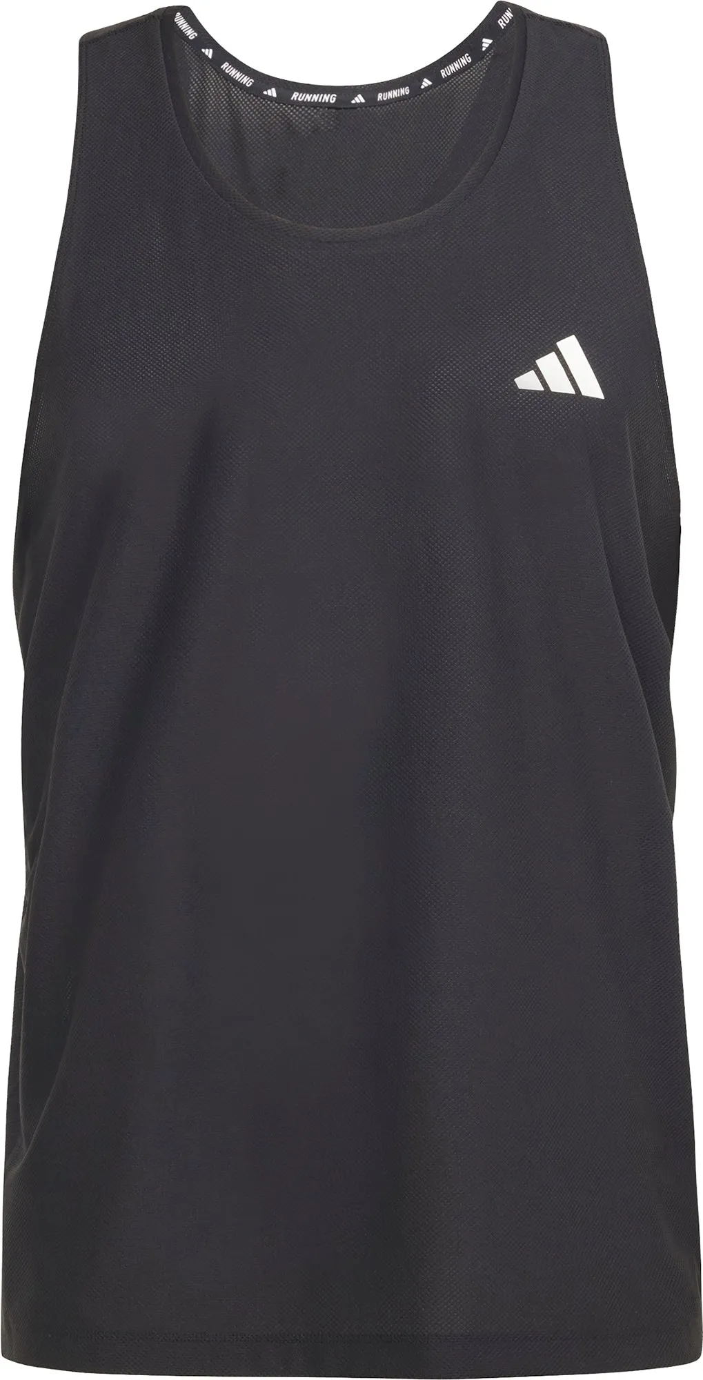 Clothing Adidas  Men adidas Own The Run Mens Running Vest - Black