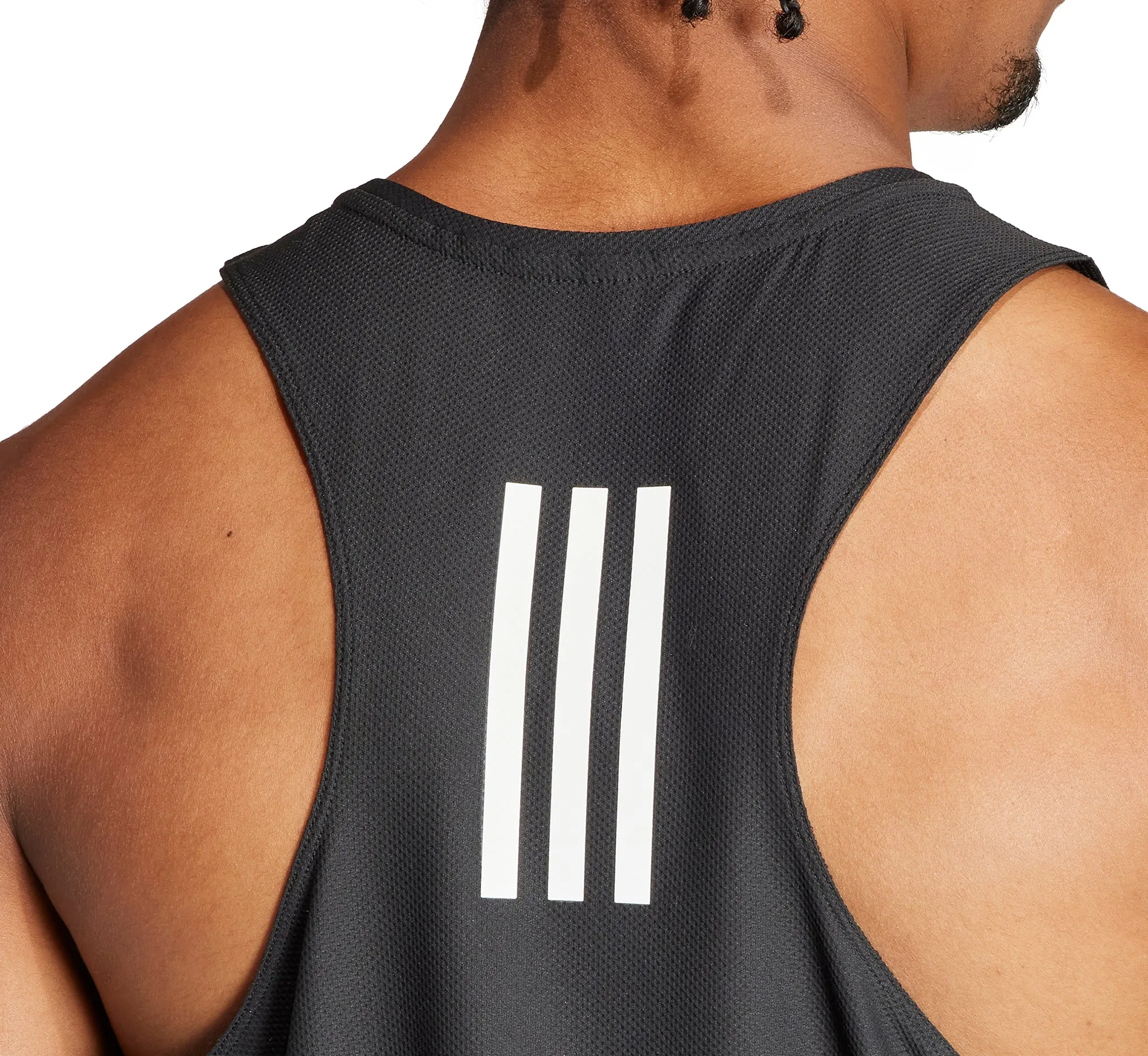 Clothing Adidas  Men adidas Own The Run Mens Running Vest - Black